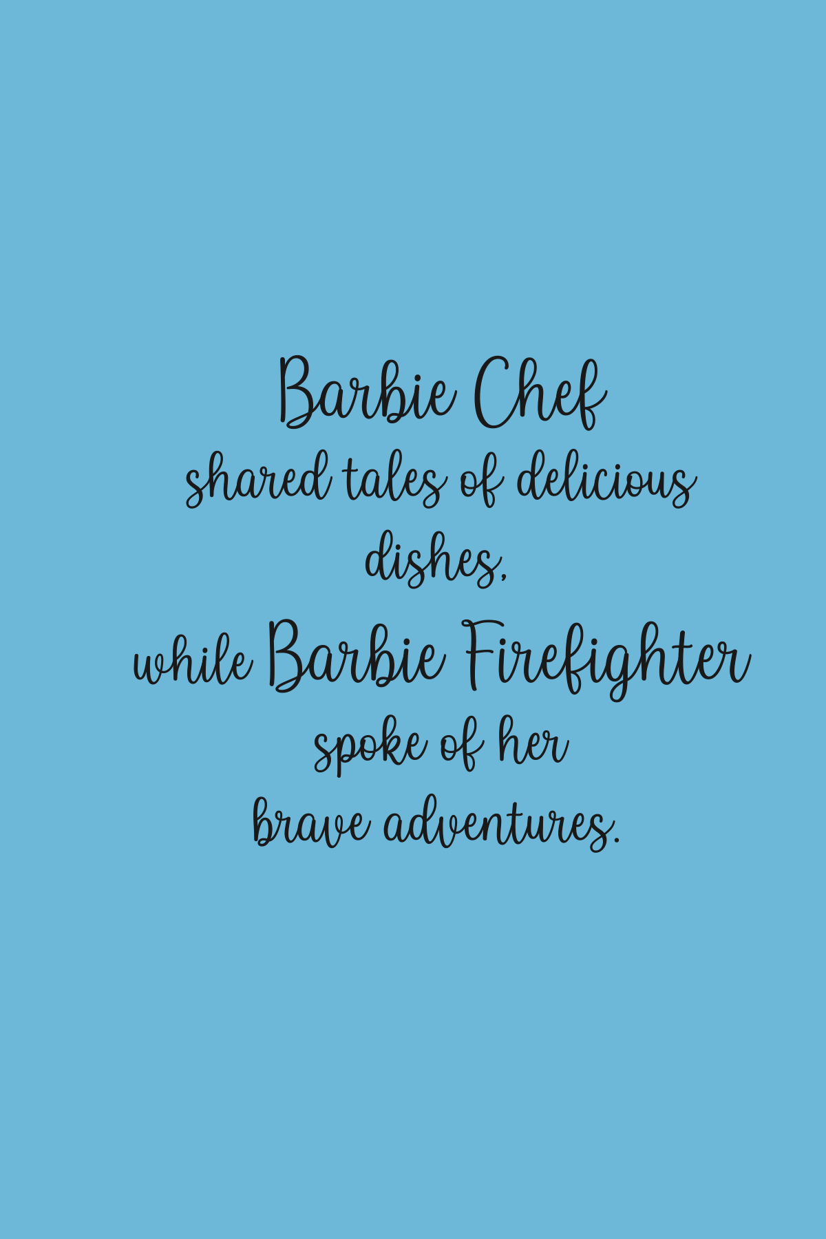 Barbie dreamland storybook - Personalised