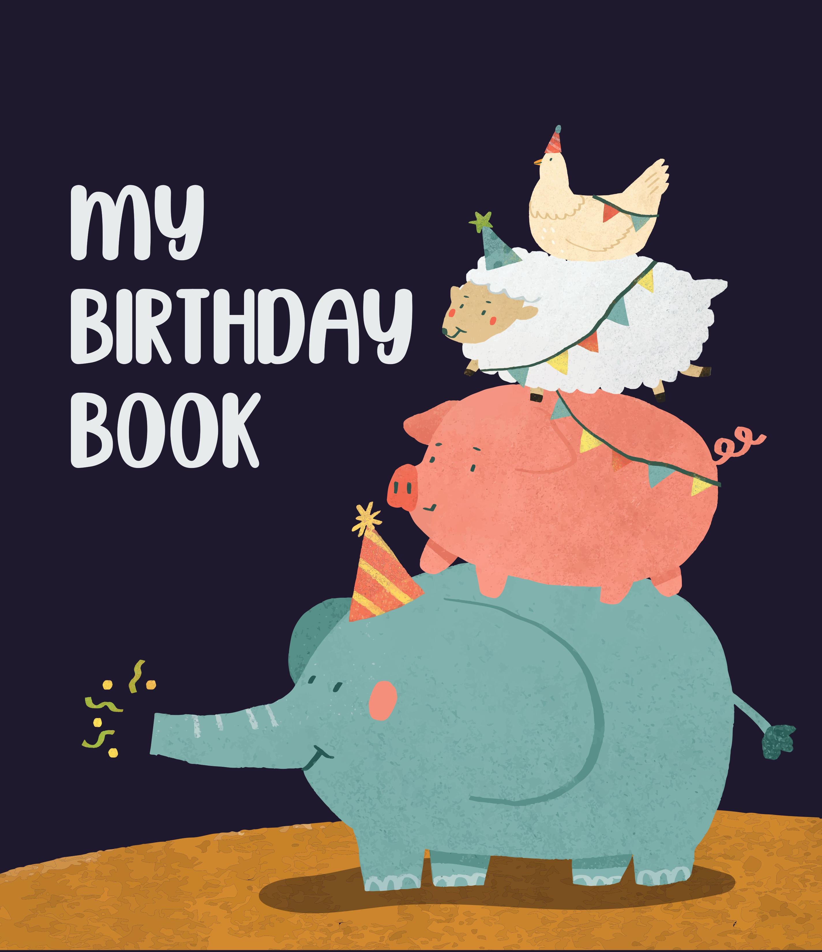 Birthday Record Book without Customisation