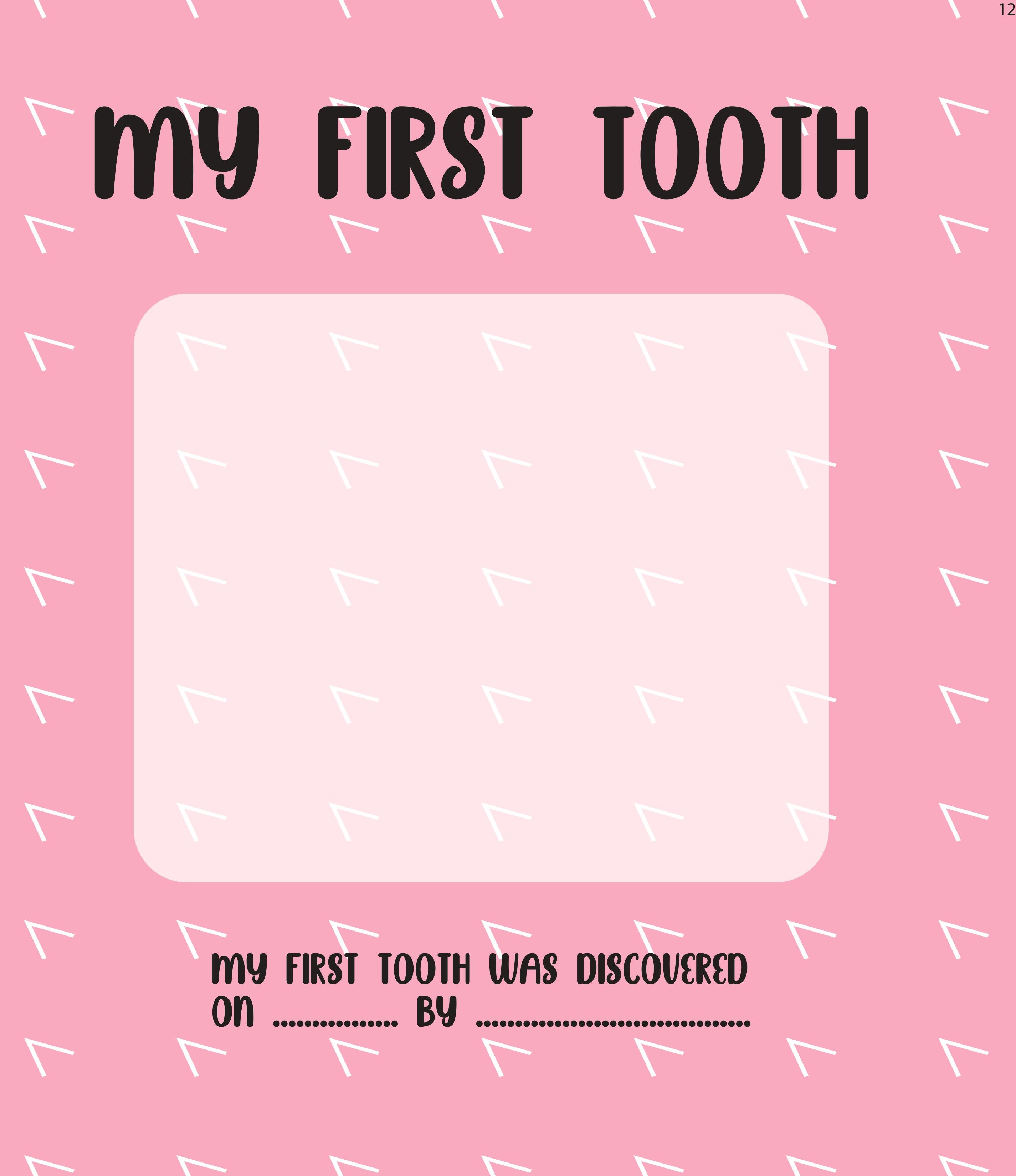 Book of Firsts - Personalised