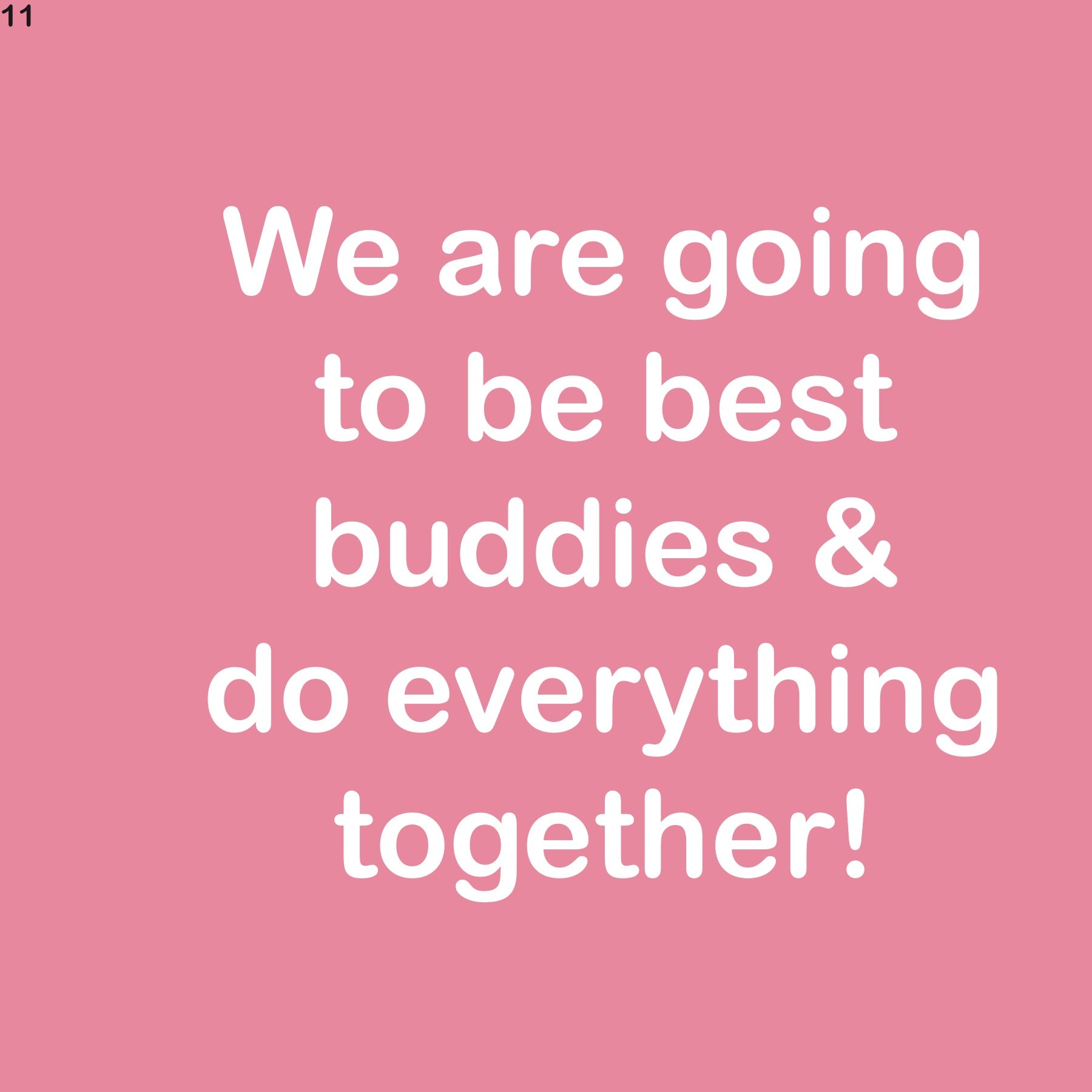 Brother To Be book - Personalised