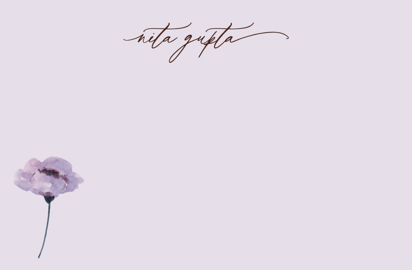 Personalised Name Cards - Pack of 10 Cards