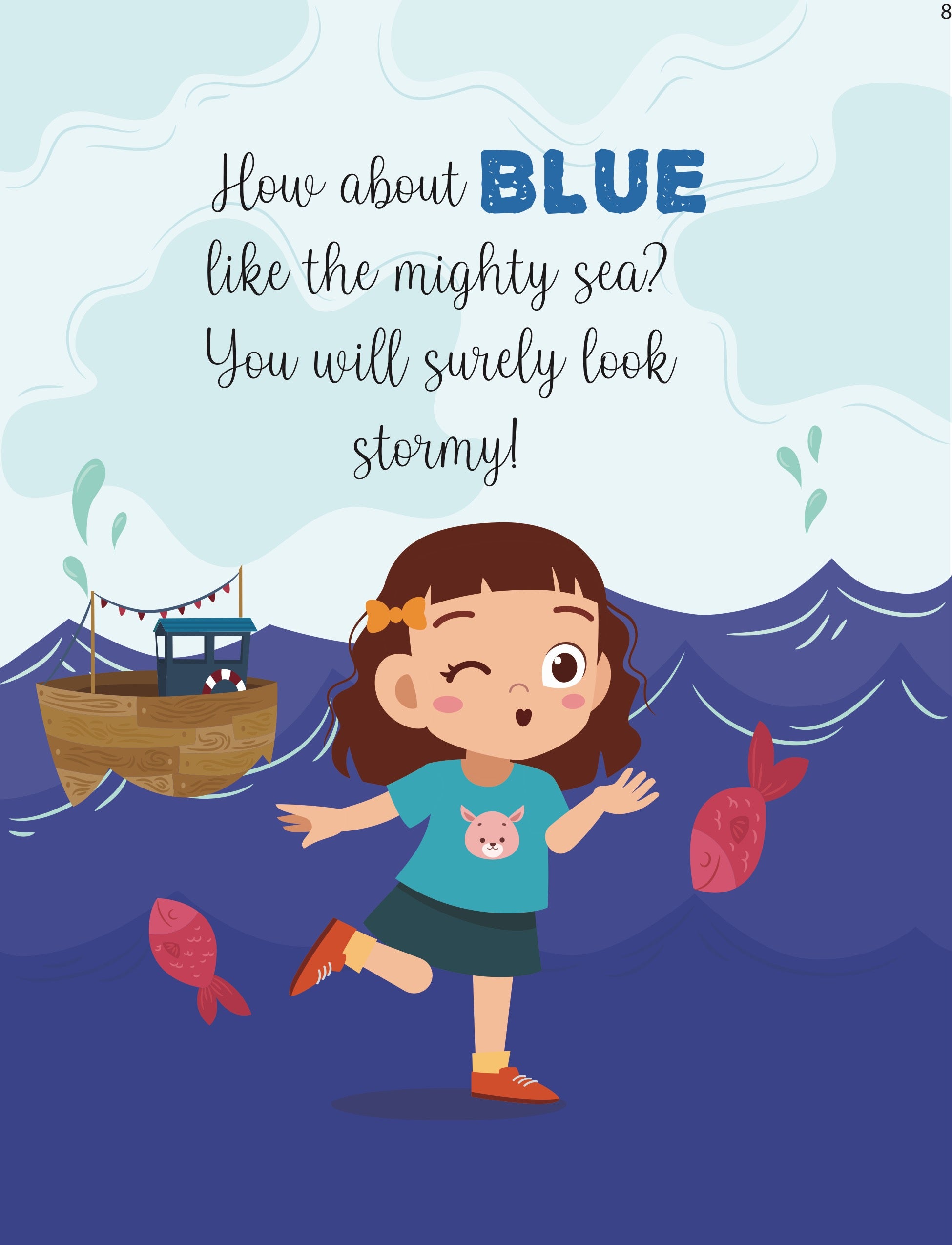 Mr lion Storybook - Personalised