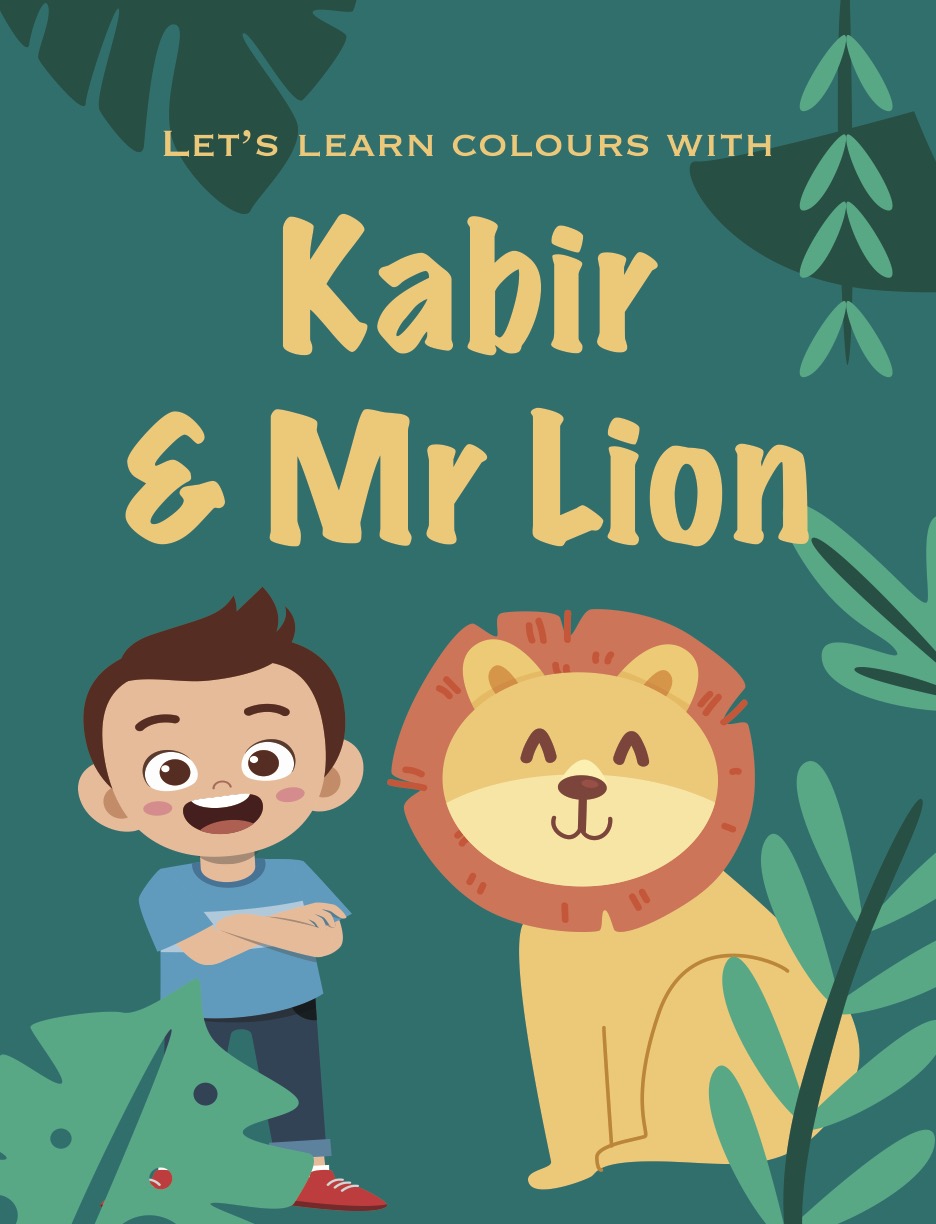 Mr lion Storybook - Personalised
