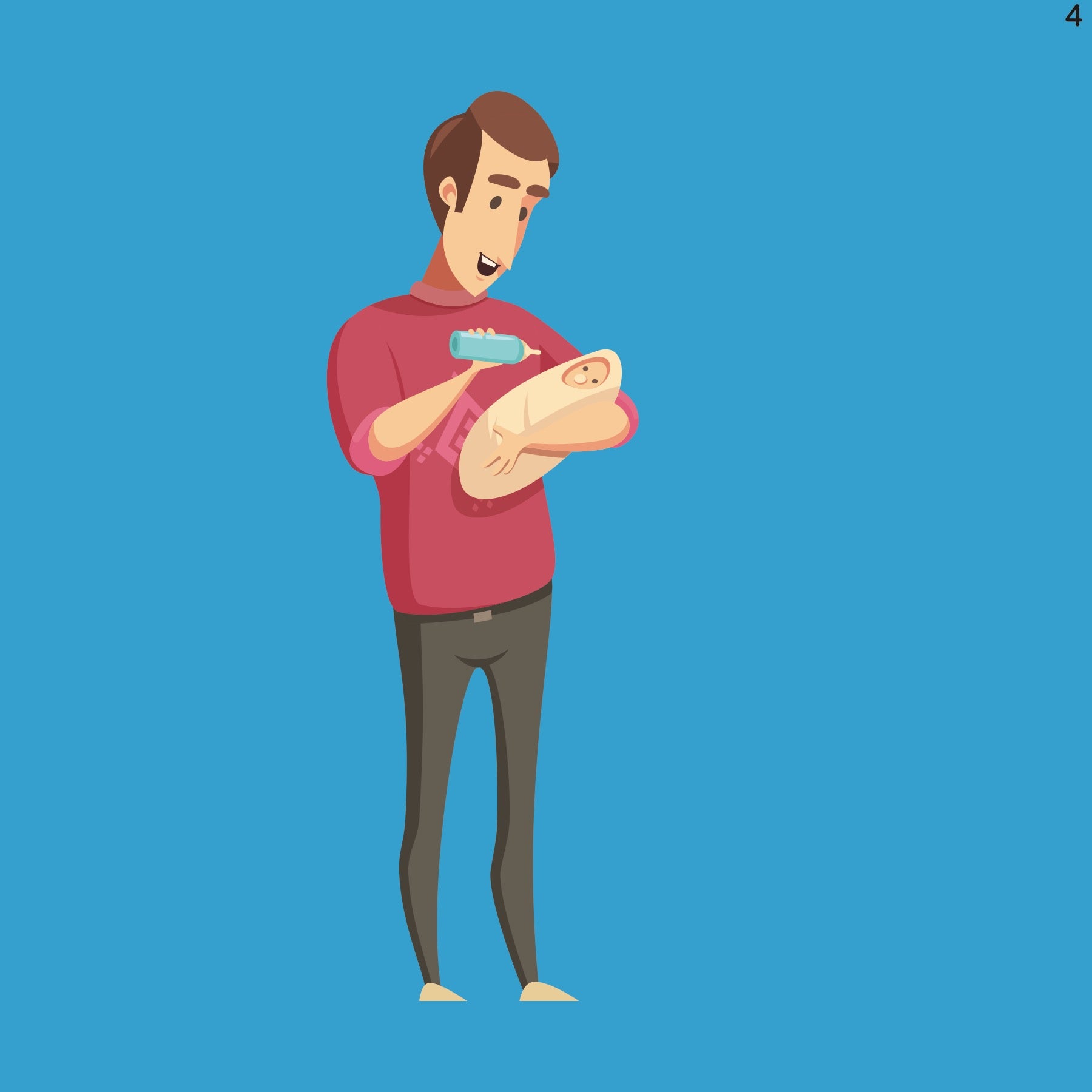 Dad To Be Book - Personalised