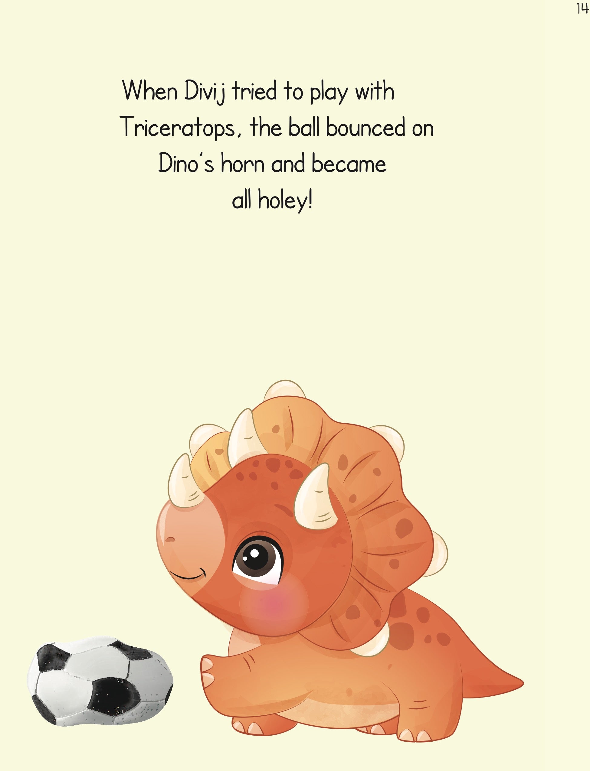 Dinosaurs storybook - Personalised