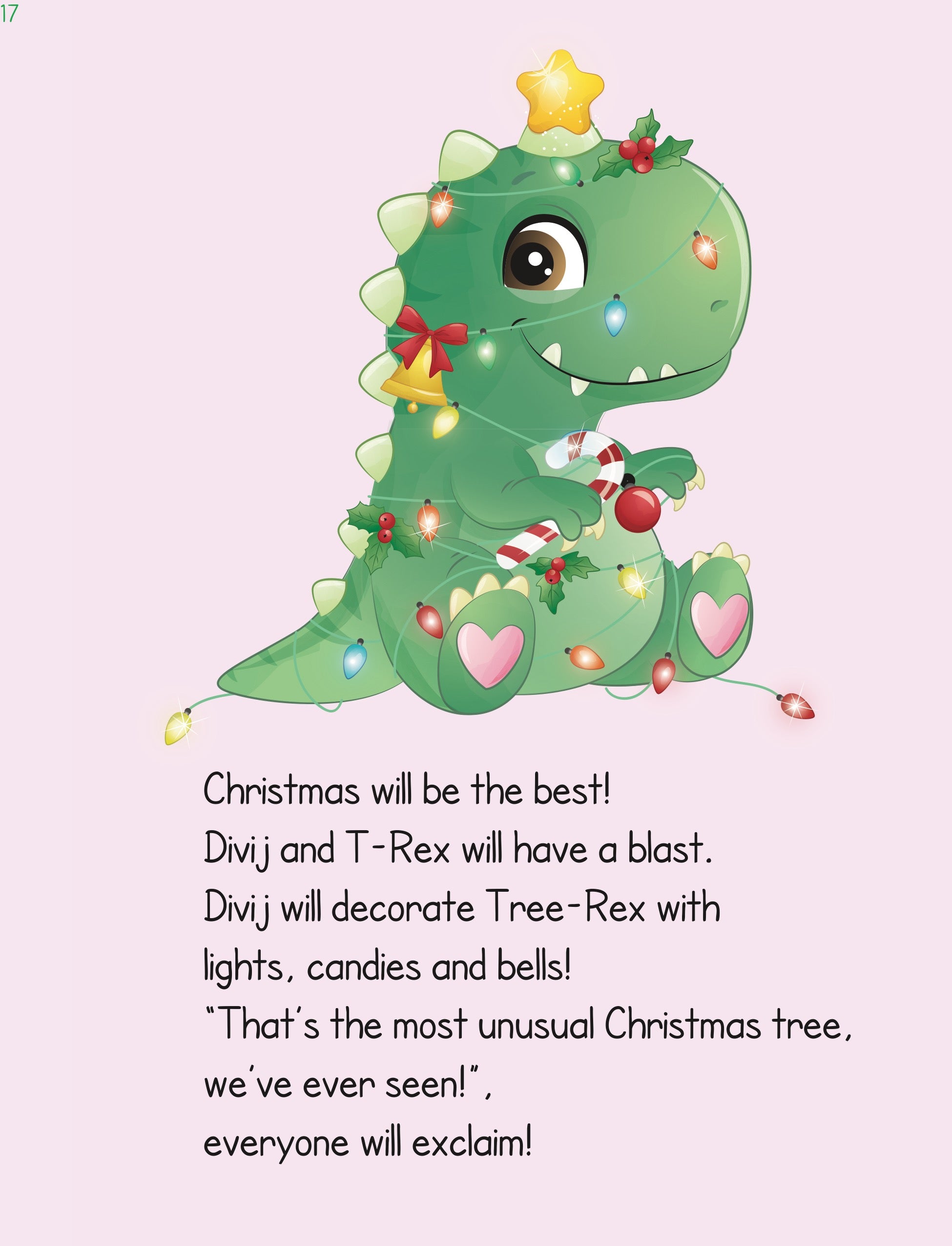 Dinosaurs storybook - Personalised