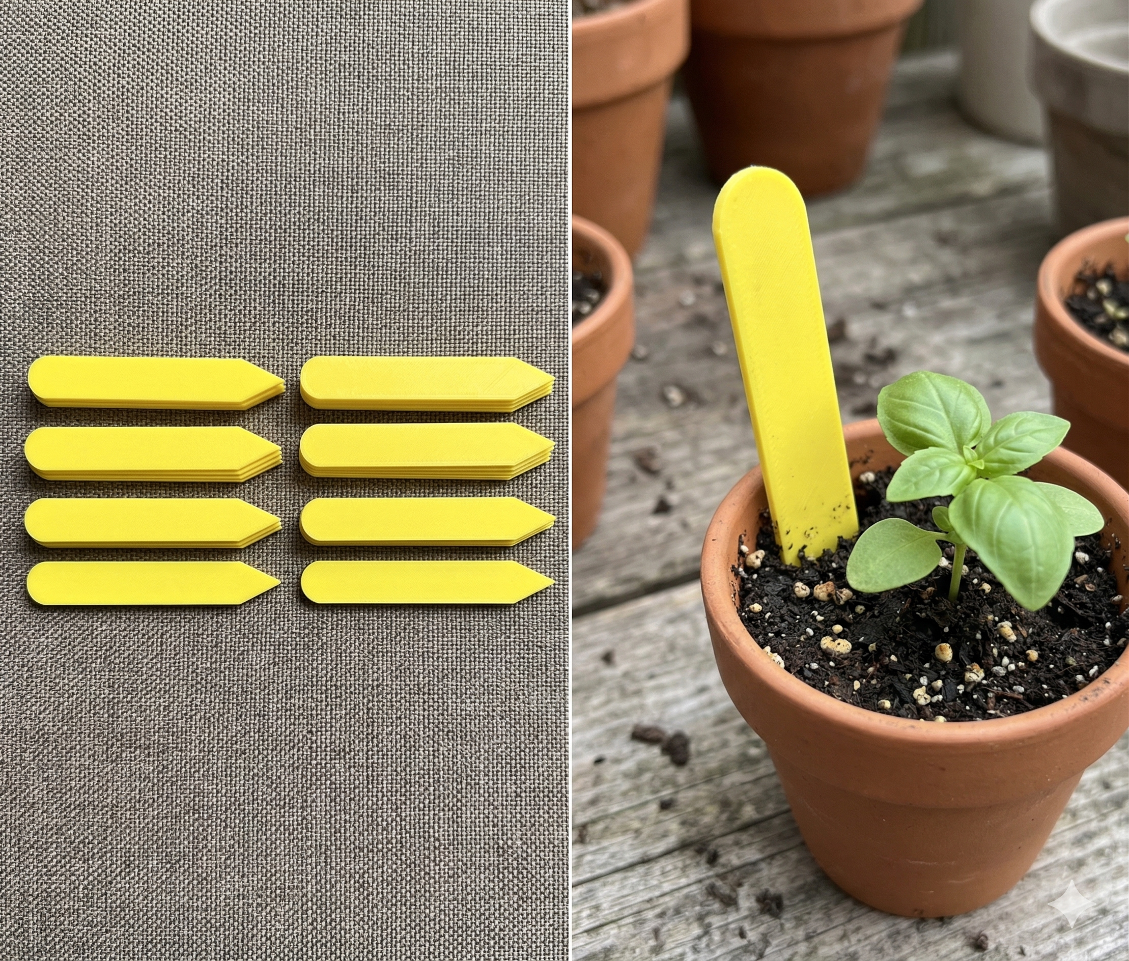 BEEJ - Plant Labels set of 10