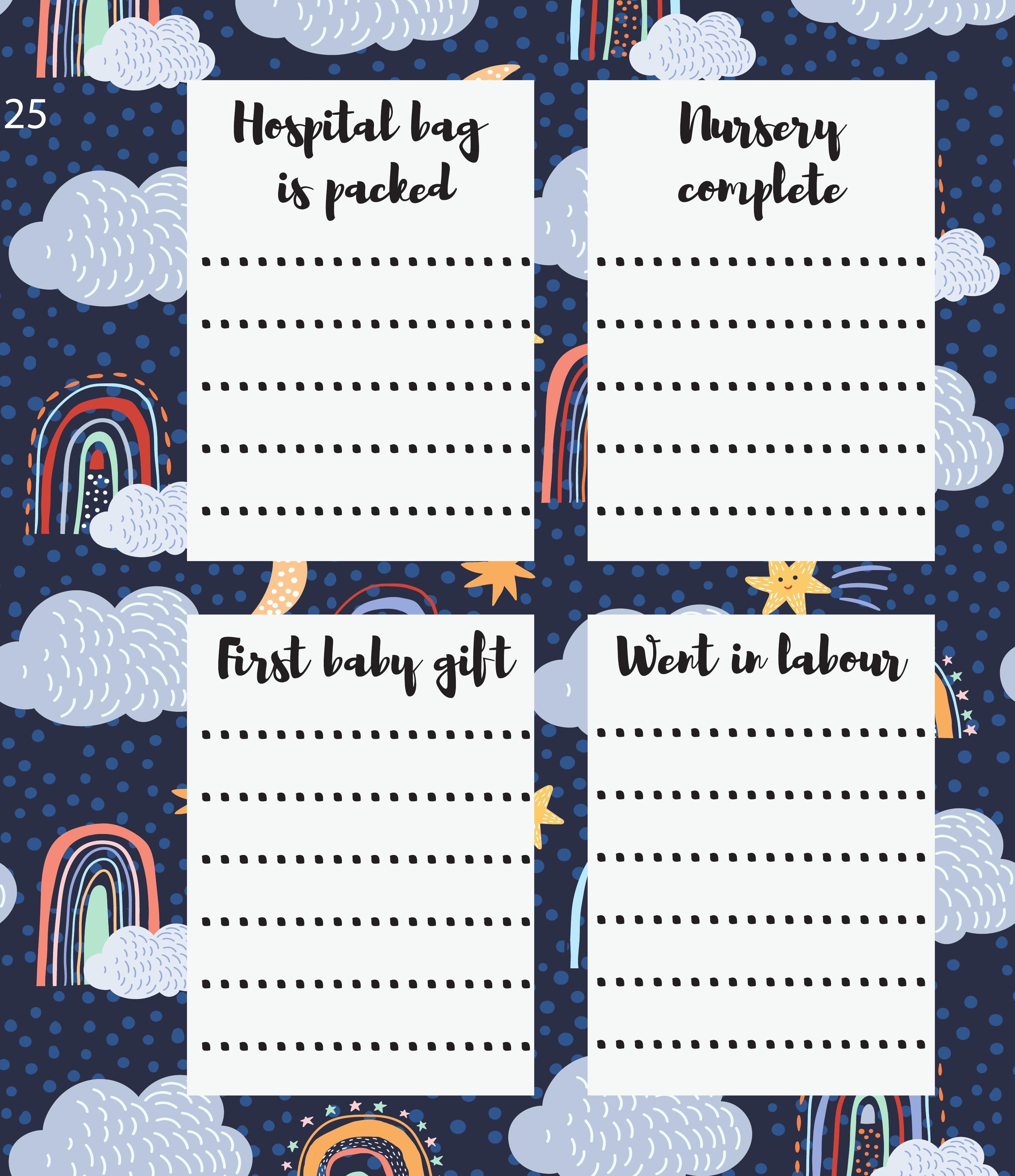 Pregnancy Journal with Photo Cover The Happy Hippo