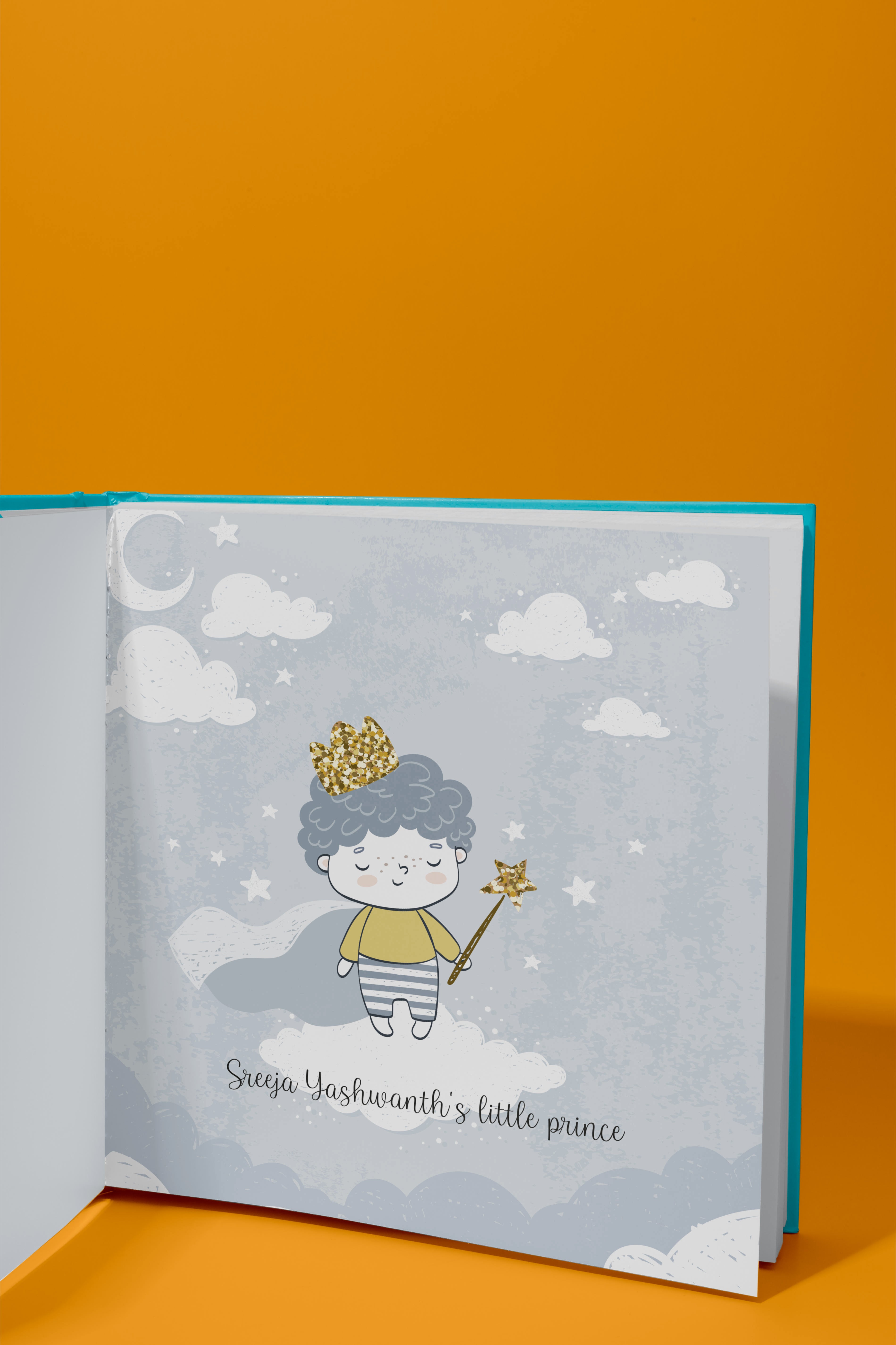 Personalised Baby Record Album - With photo cover