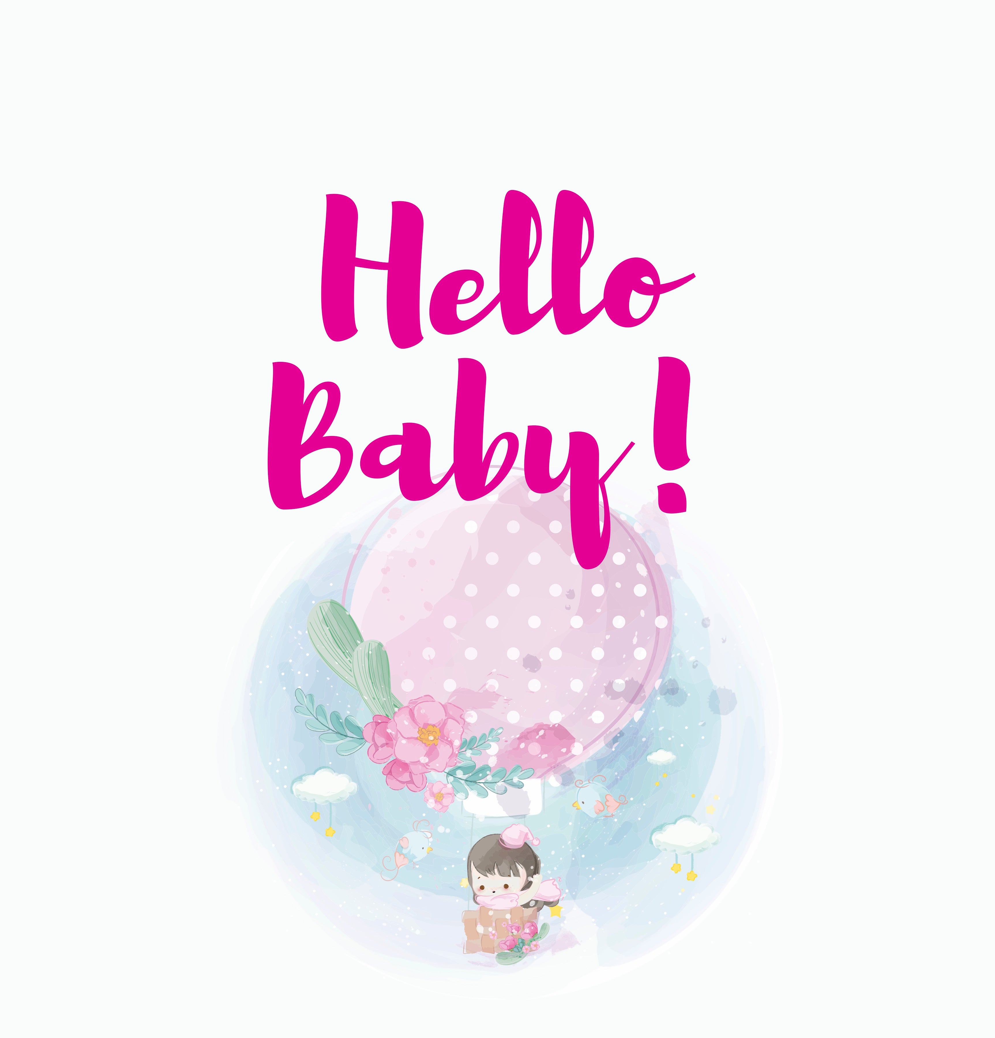 Baby Record Album for Girls without customisation