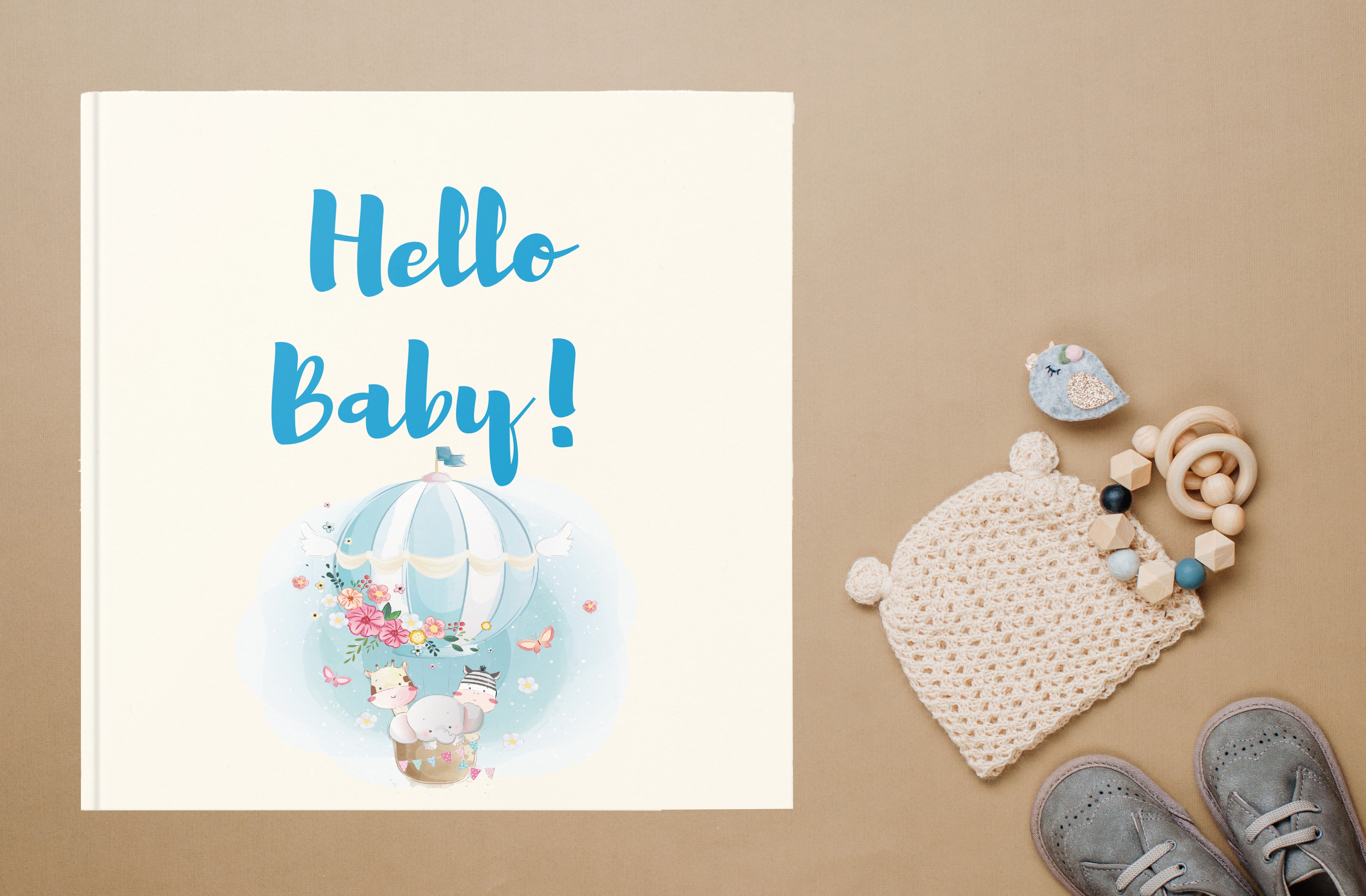 Baby Record Album for Boys without customisation