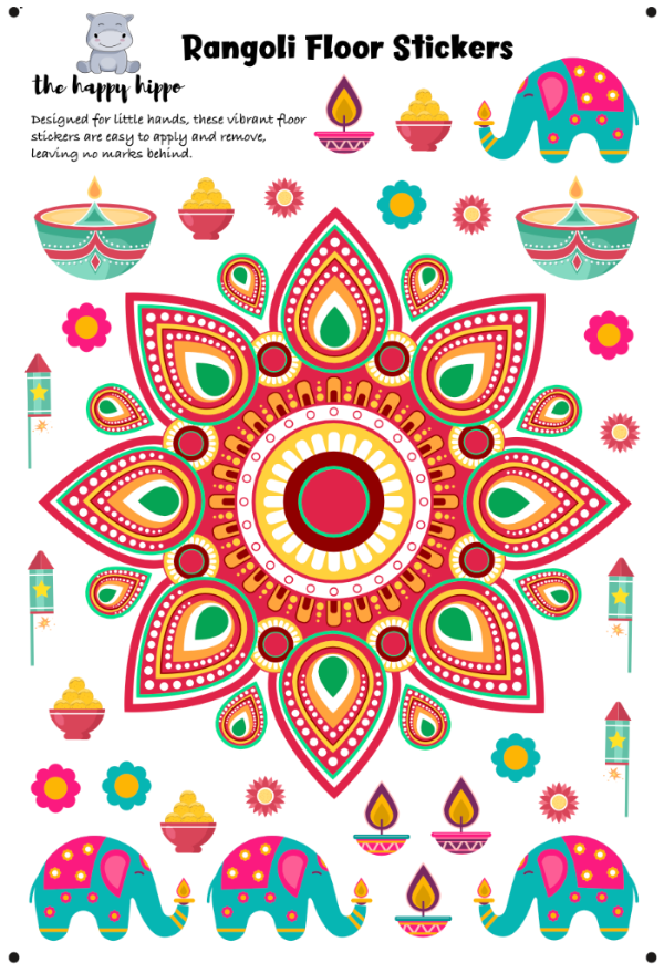 Diwali Floor Stickers