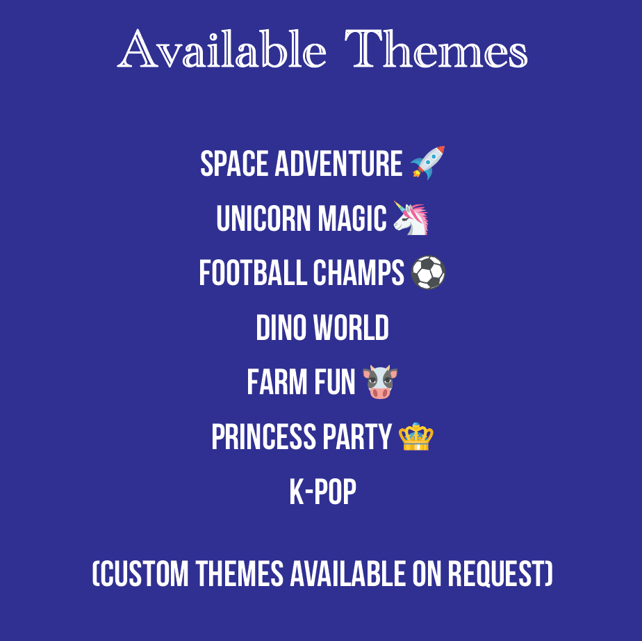 The Game Box with Custom Theme Tokens Personalised | SPACE Theme