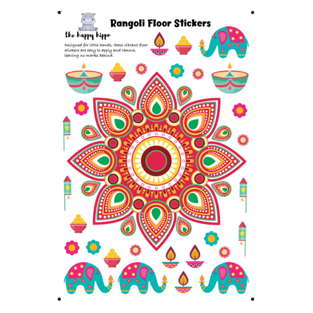Diwali Floor Stickers