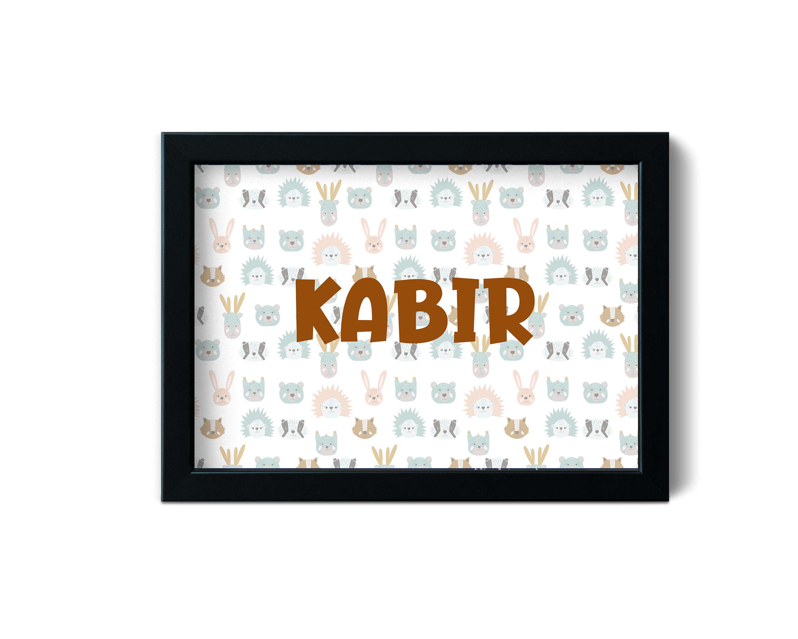 Name Frame - Personalised - Animals
