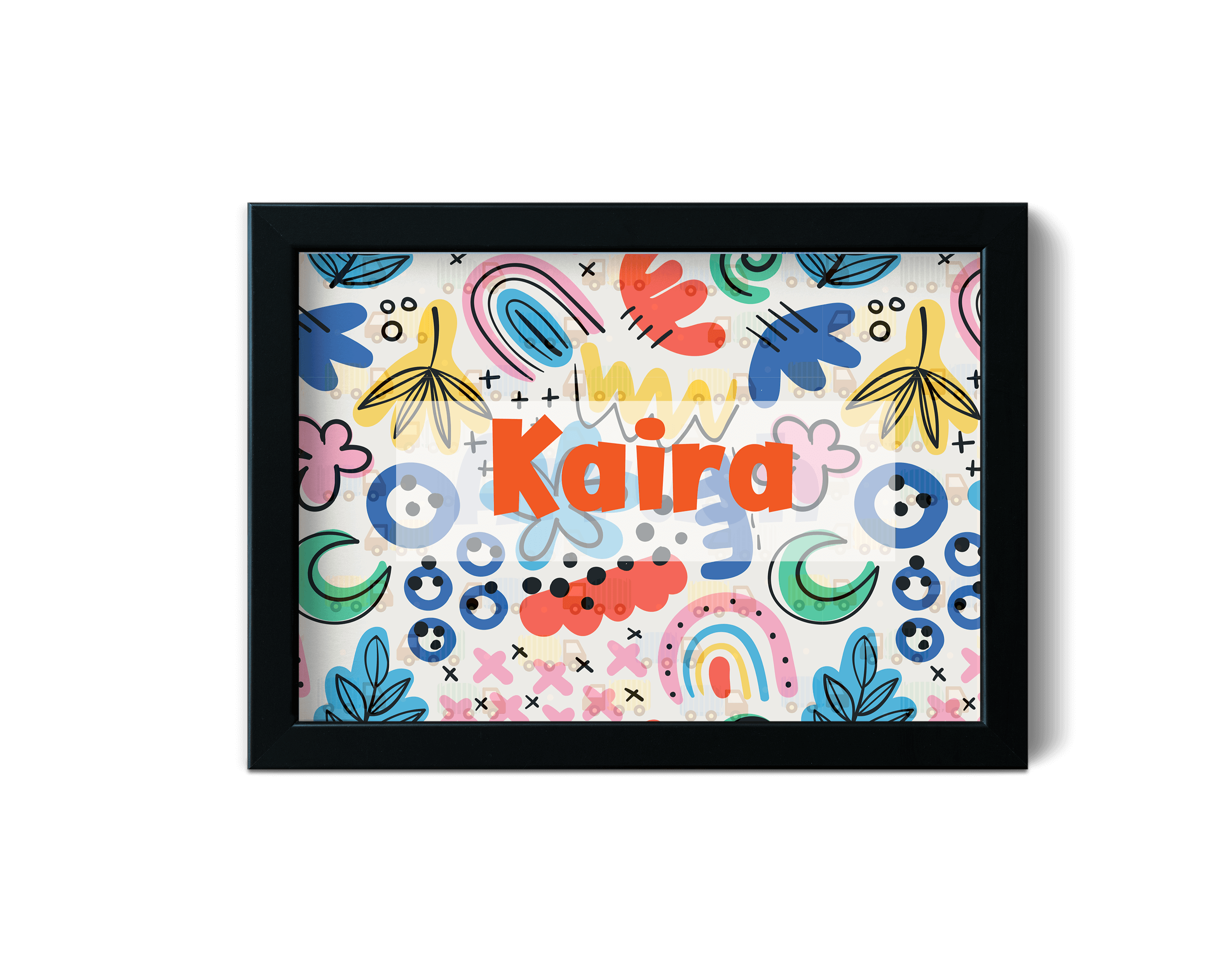 Name Frame - Personalised - Art