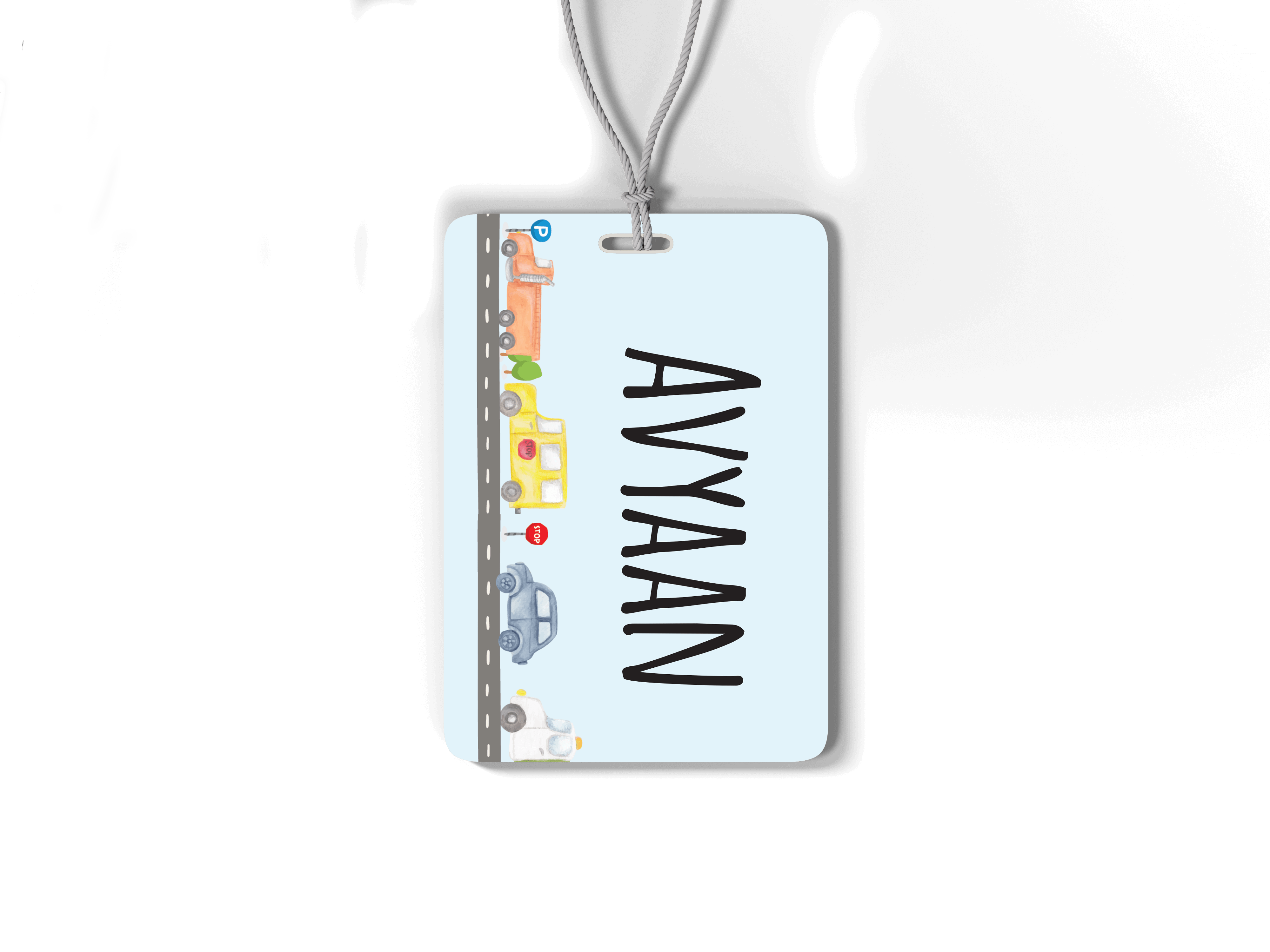 Bag Tag - Personalised - Cars