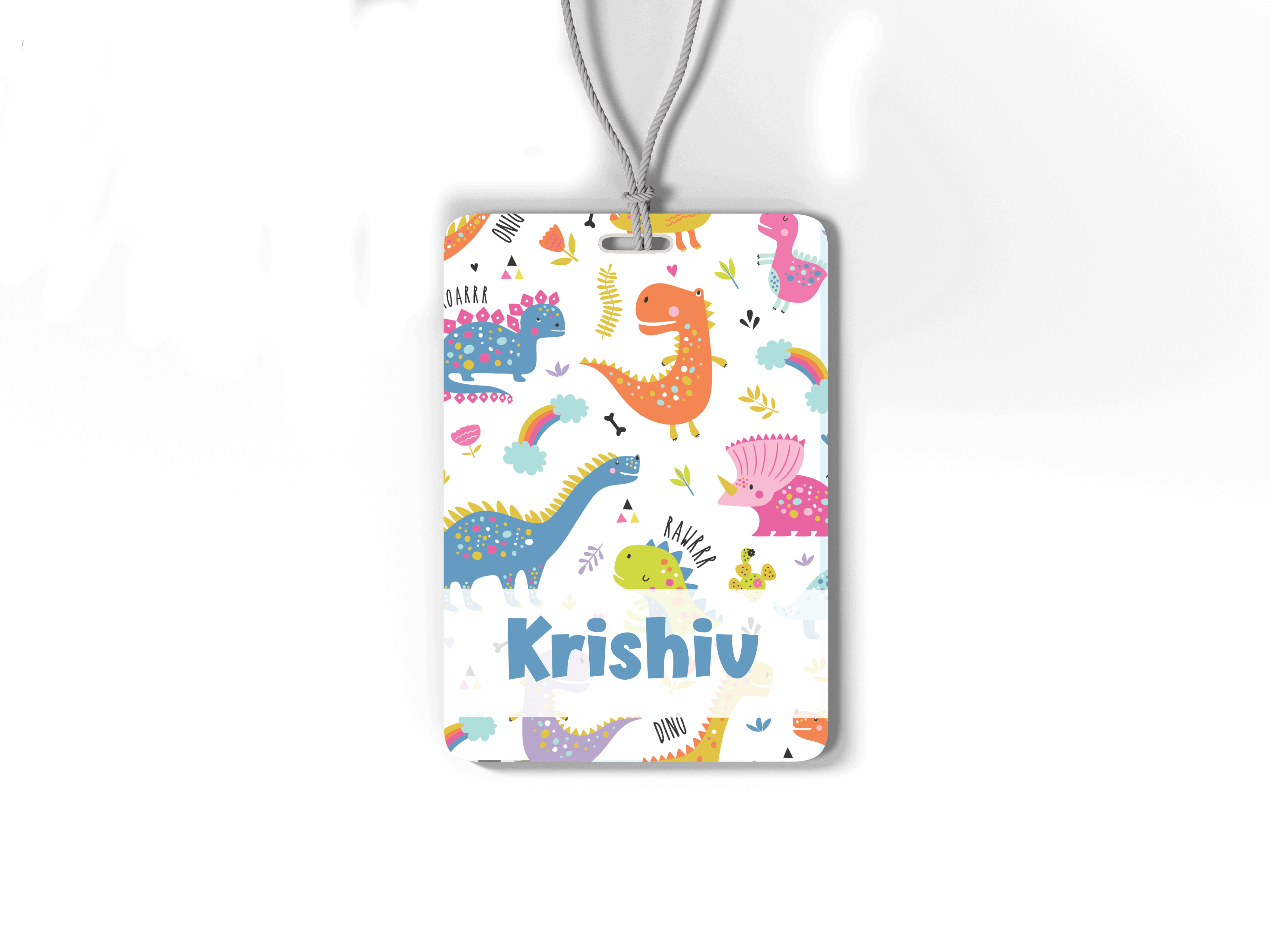 Bag Tag - Personalised - Dino