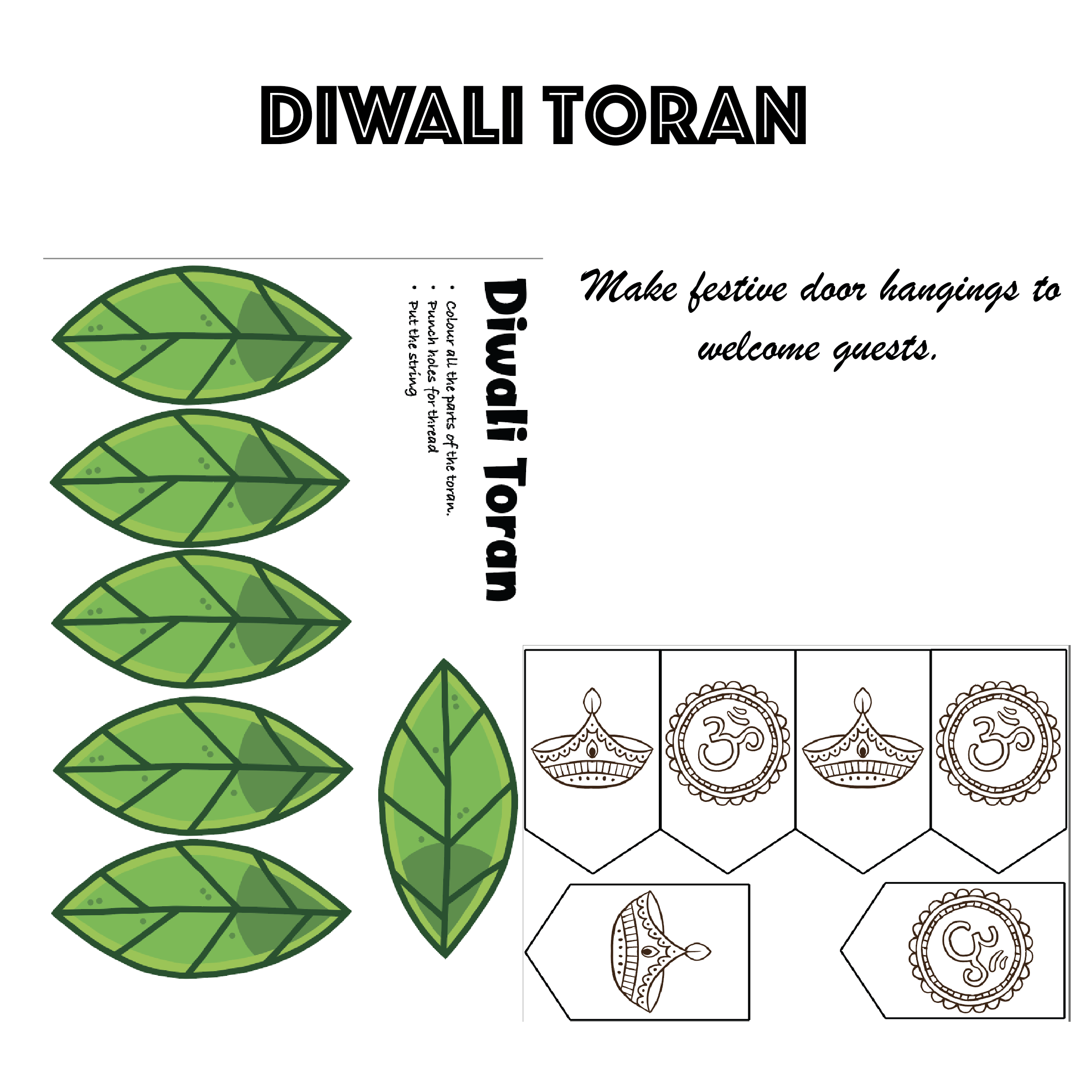 Diwali DIY Activities pack - 5 activities