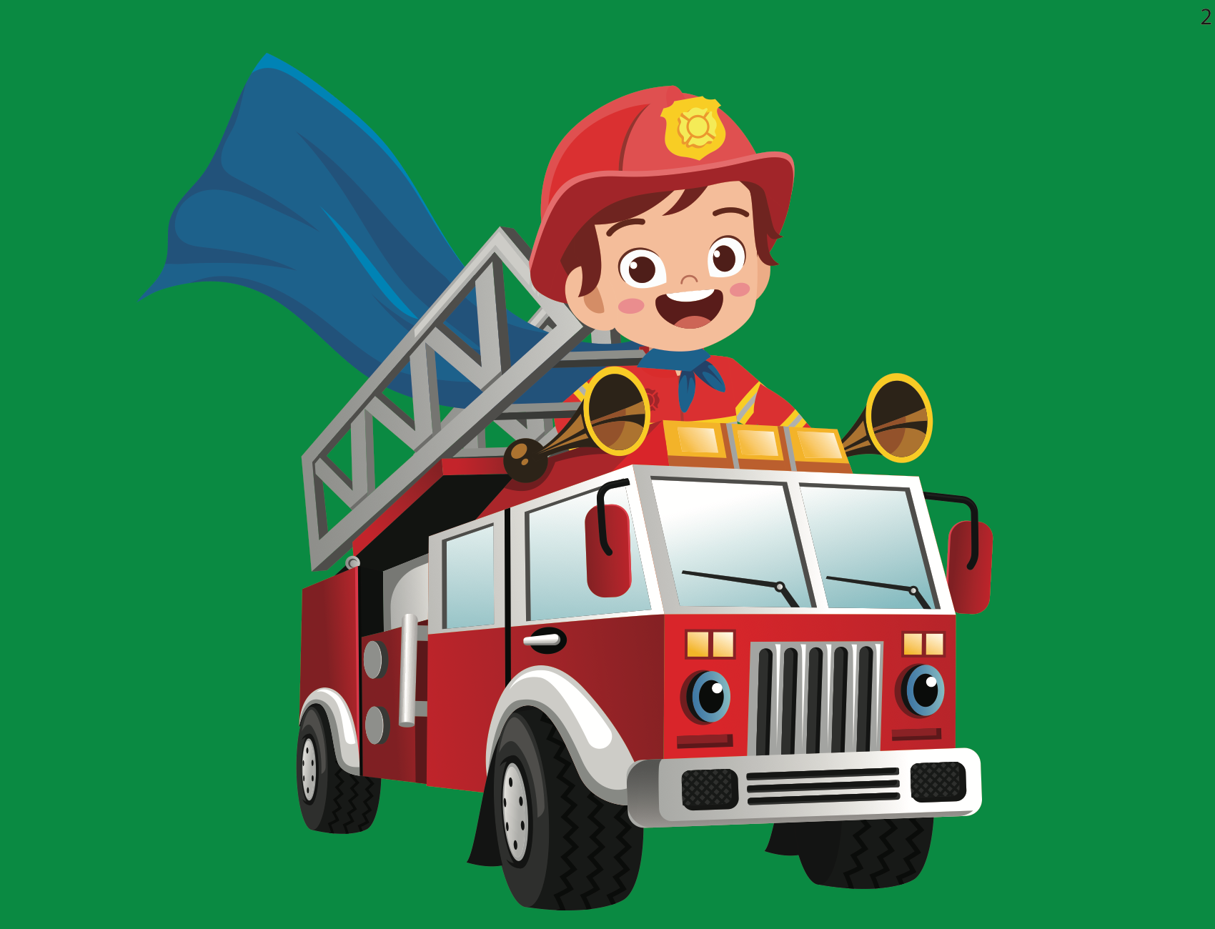 Firefighter storybook - Personalised