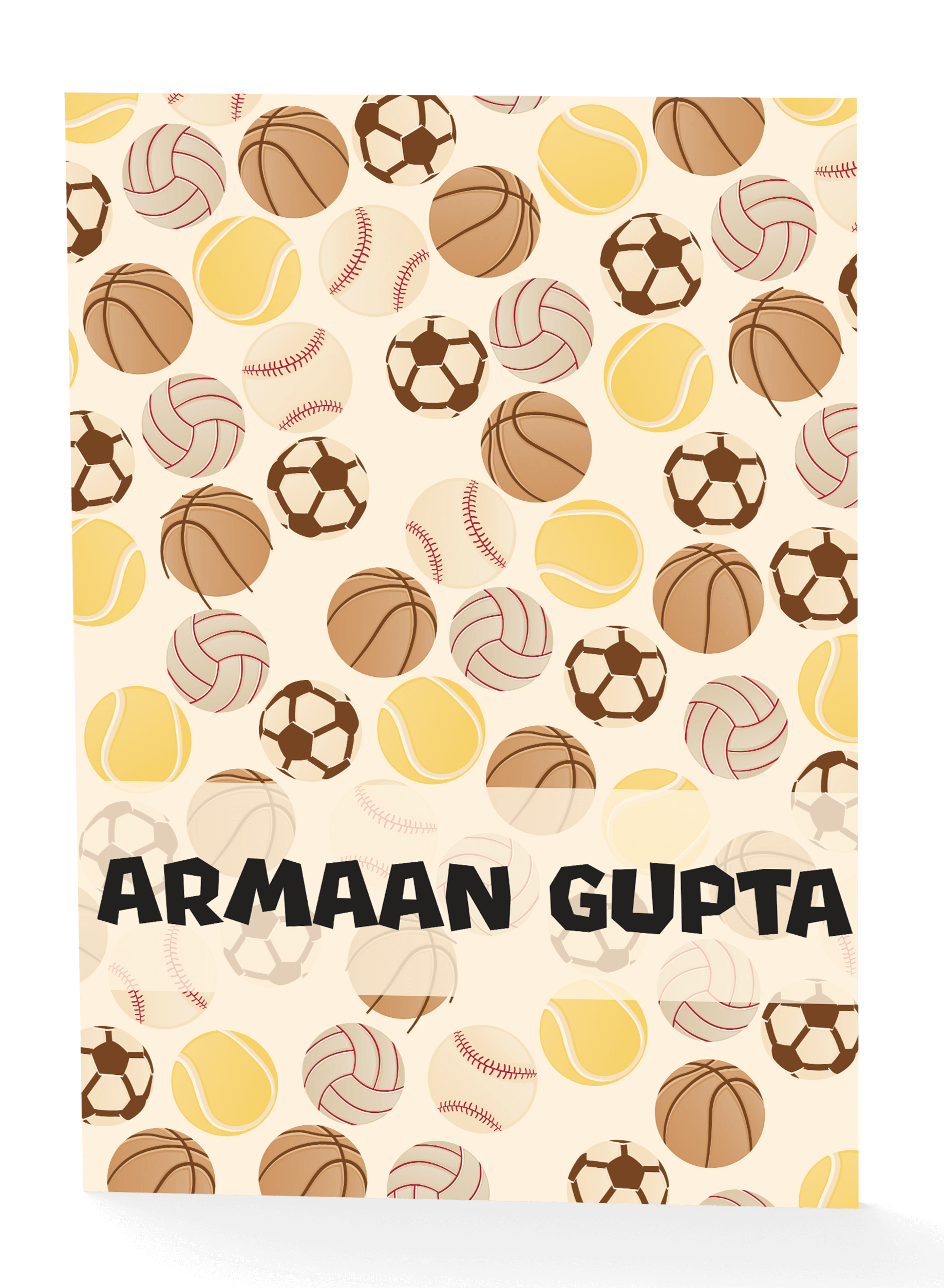 Personalised Folder - Football