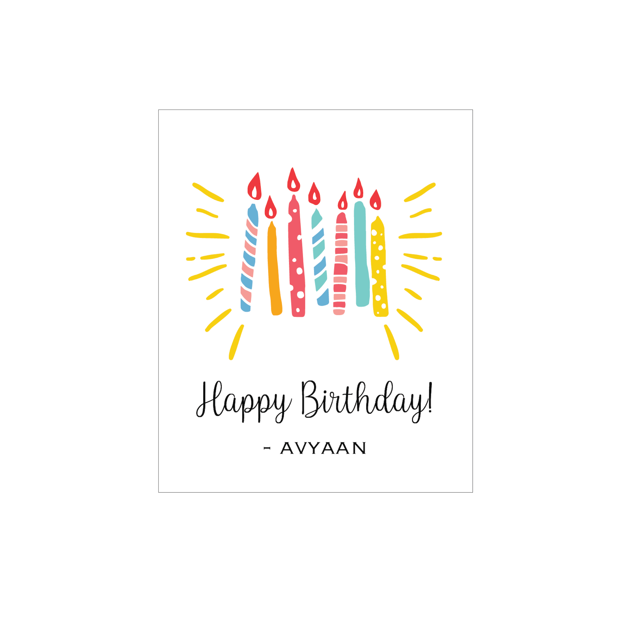 Gift Tags - birthday -Pack of 12 Tags