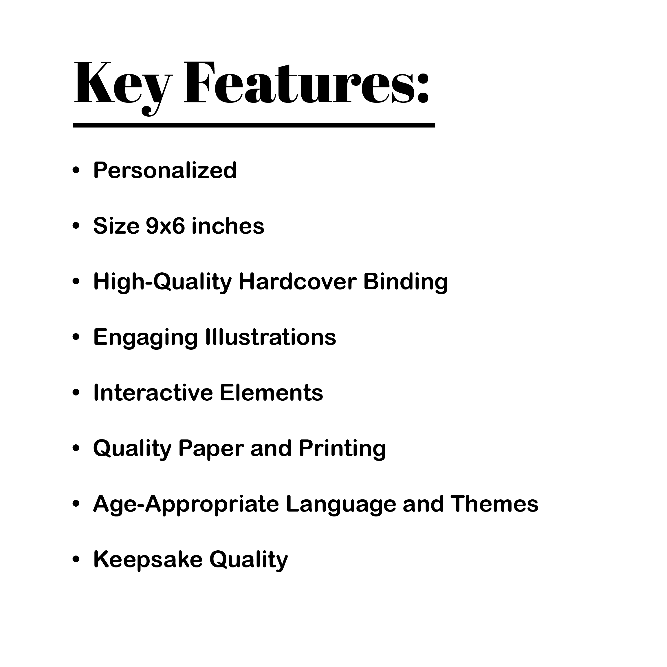 Unicorn storybook - Personalised