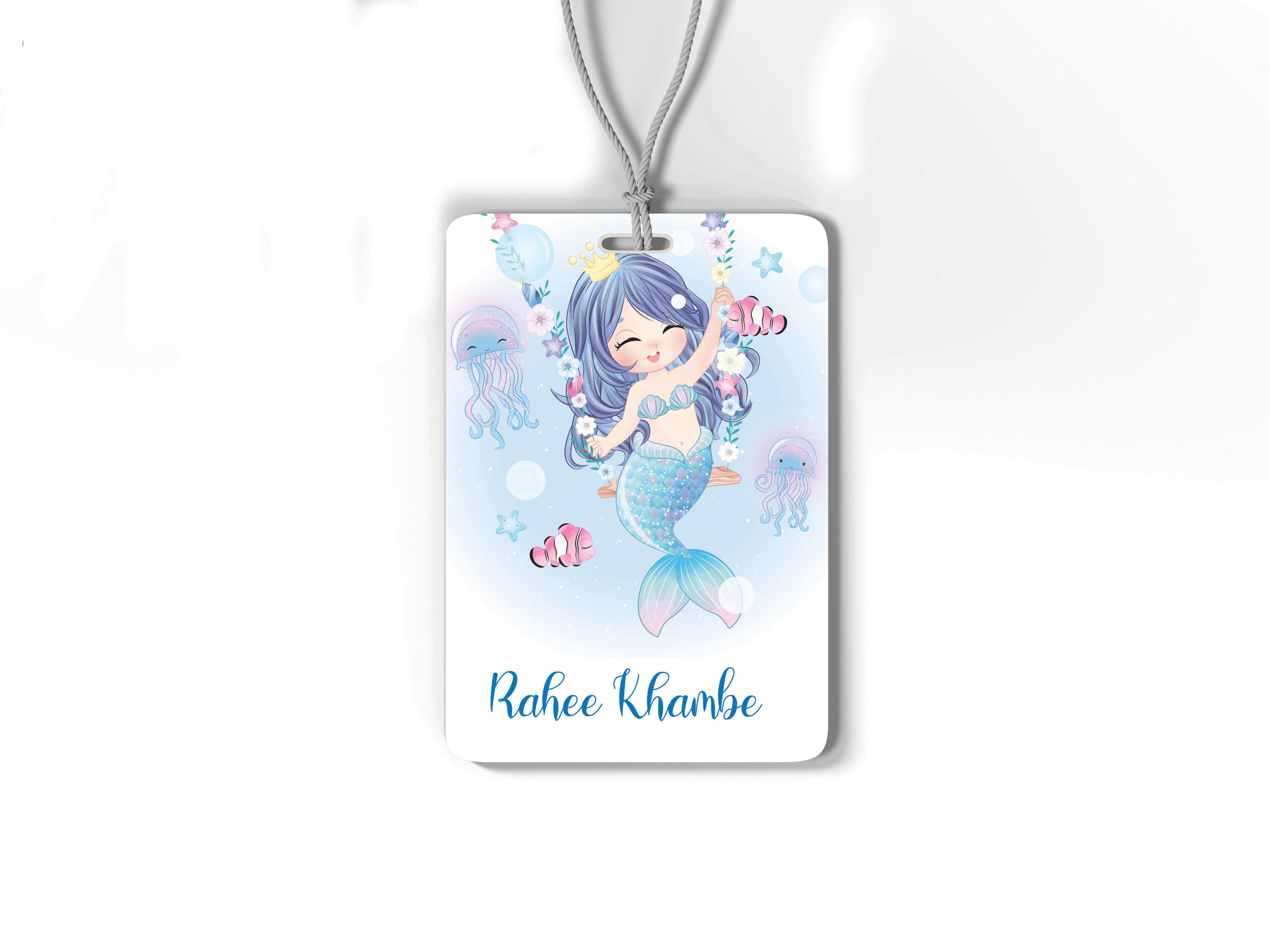 Bag Tag - Personalised - Mermaid