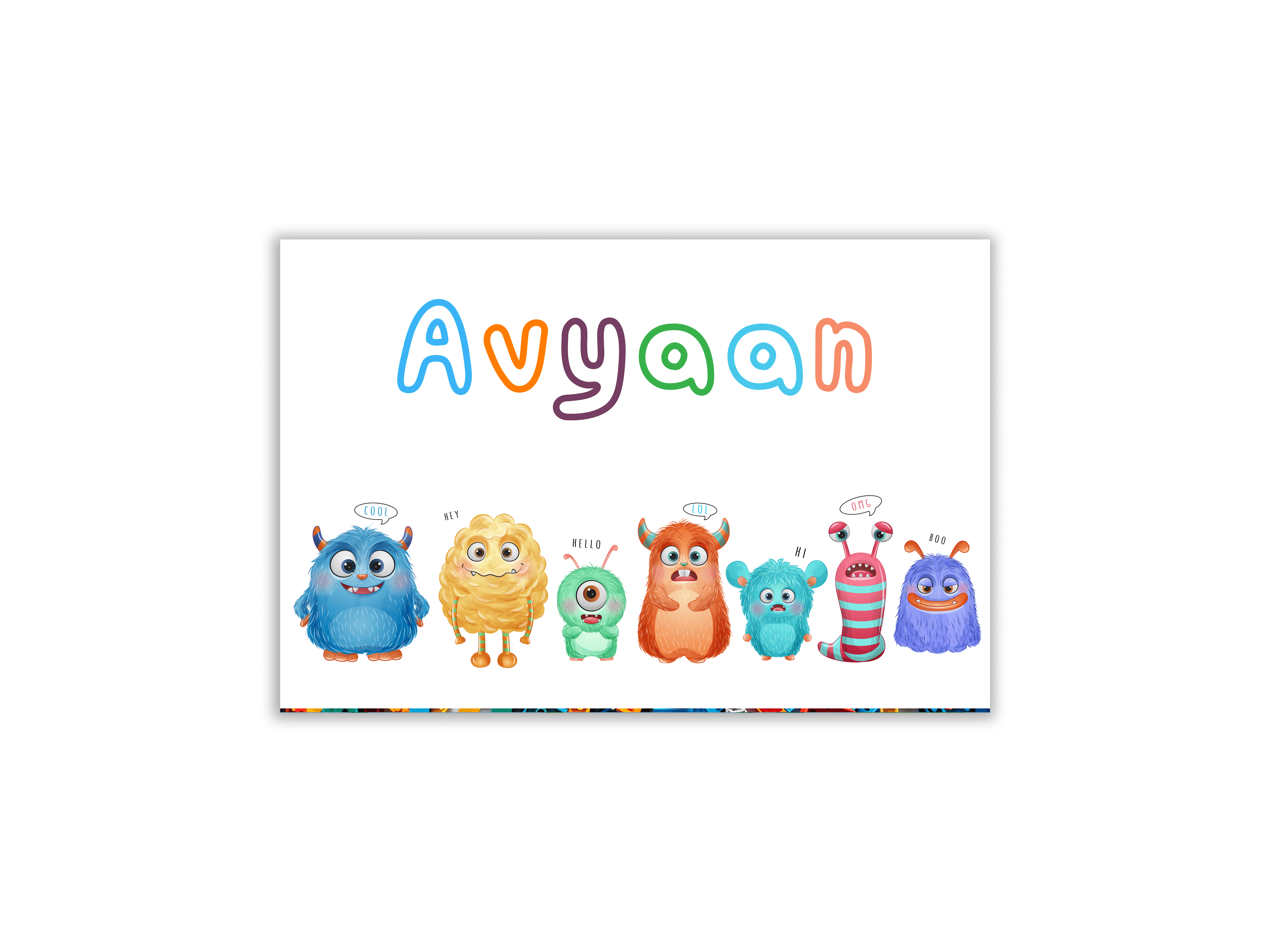 Messy Mat - monsters