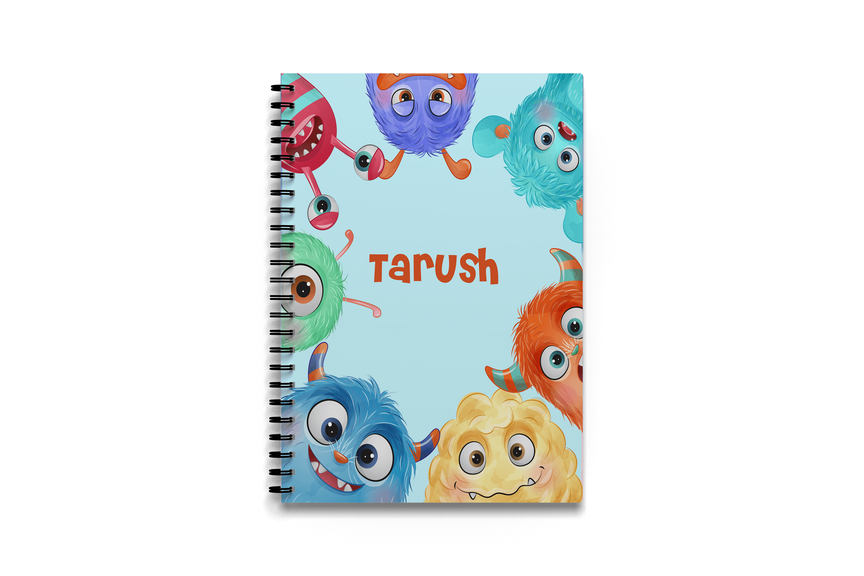 Personalised Notebook - Monsters