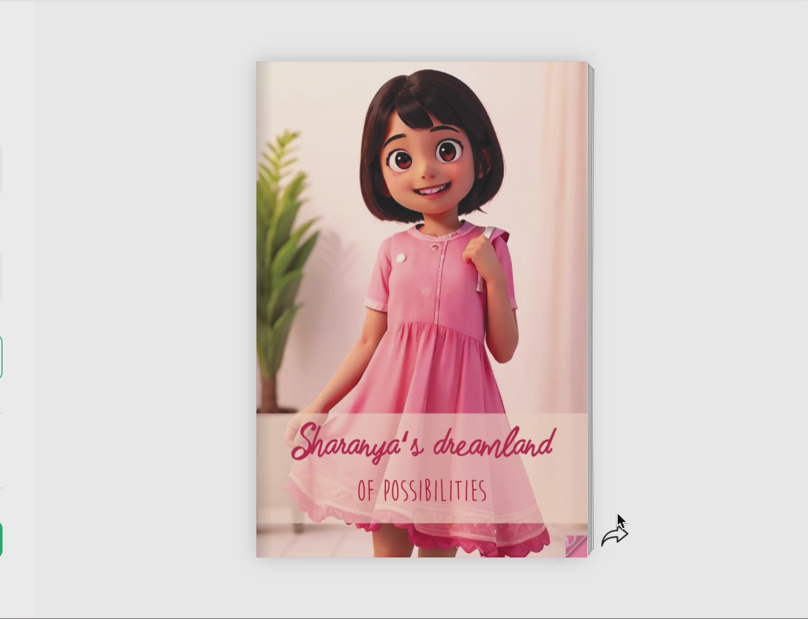 Barbie dreamland storybook - Personalised