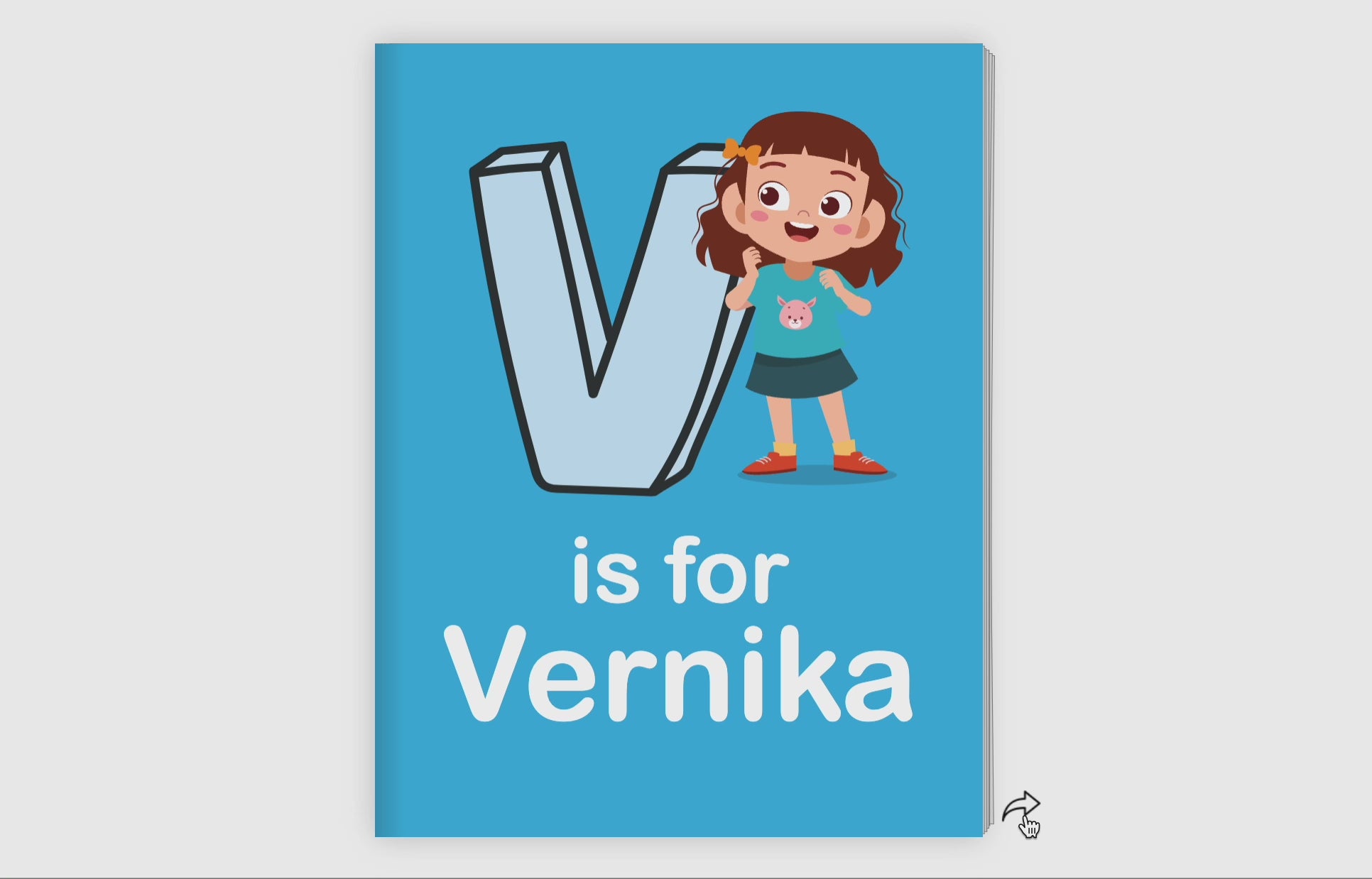 Alphabets storybook - Personalised