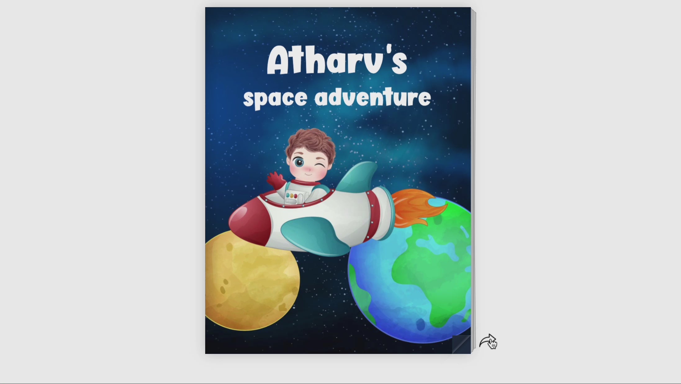 Space Book - Personalised