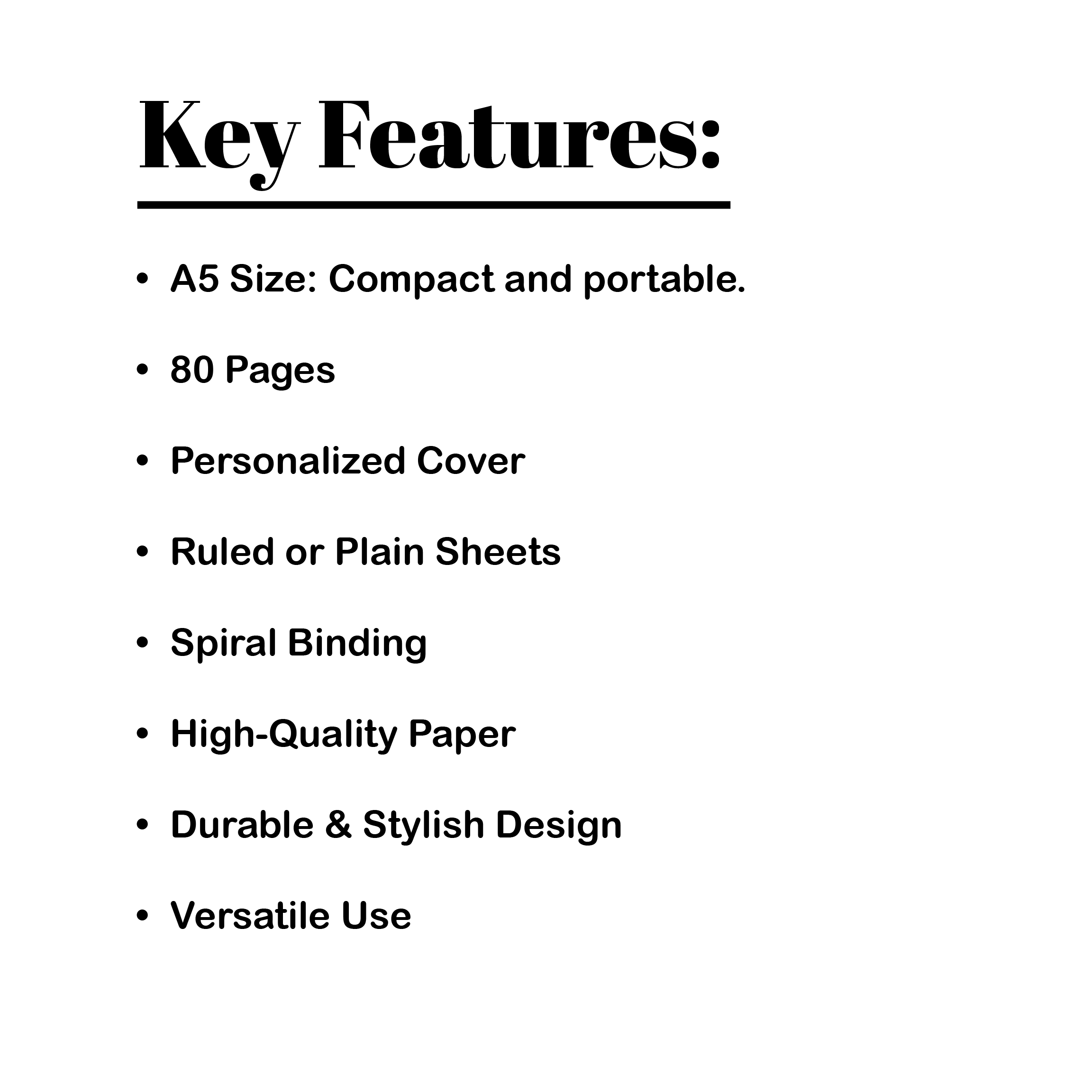 Personalised Notebook - HotAir Balloon