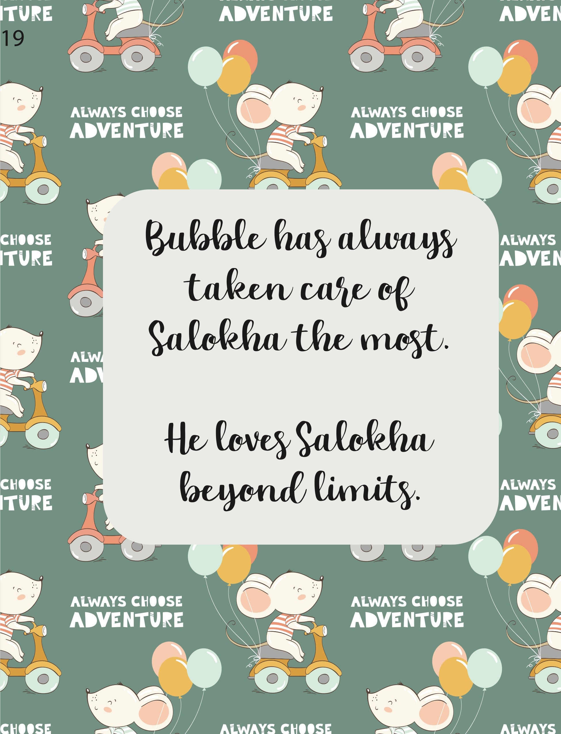 Rakhi Book - Personalised