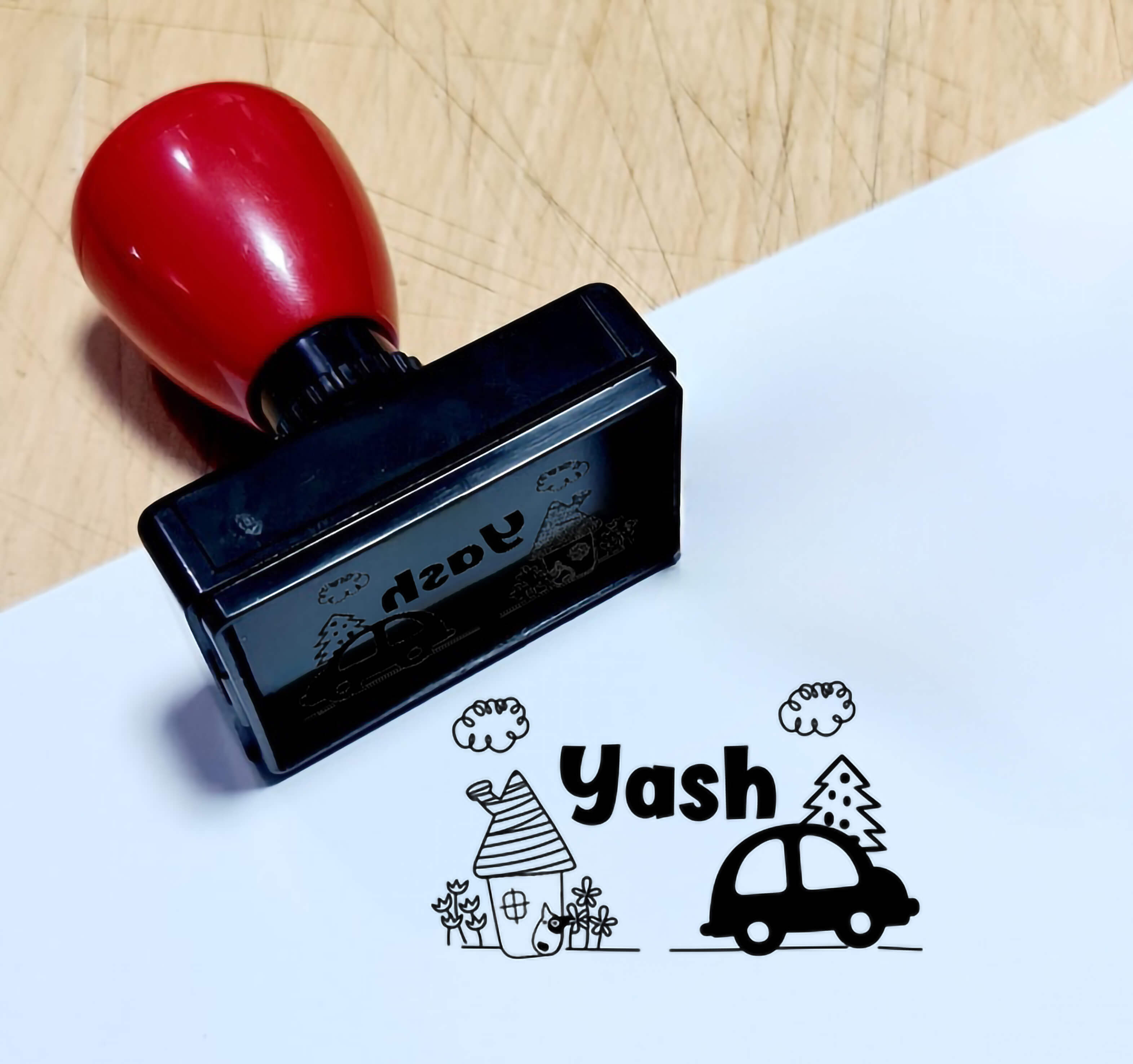Stamps - Personalised - car