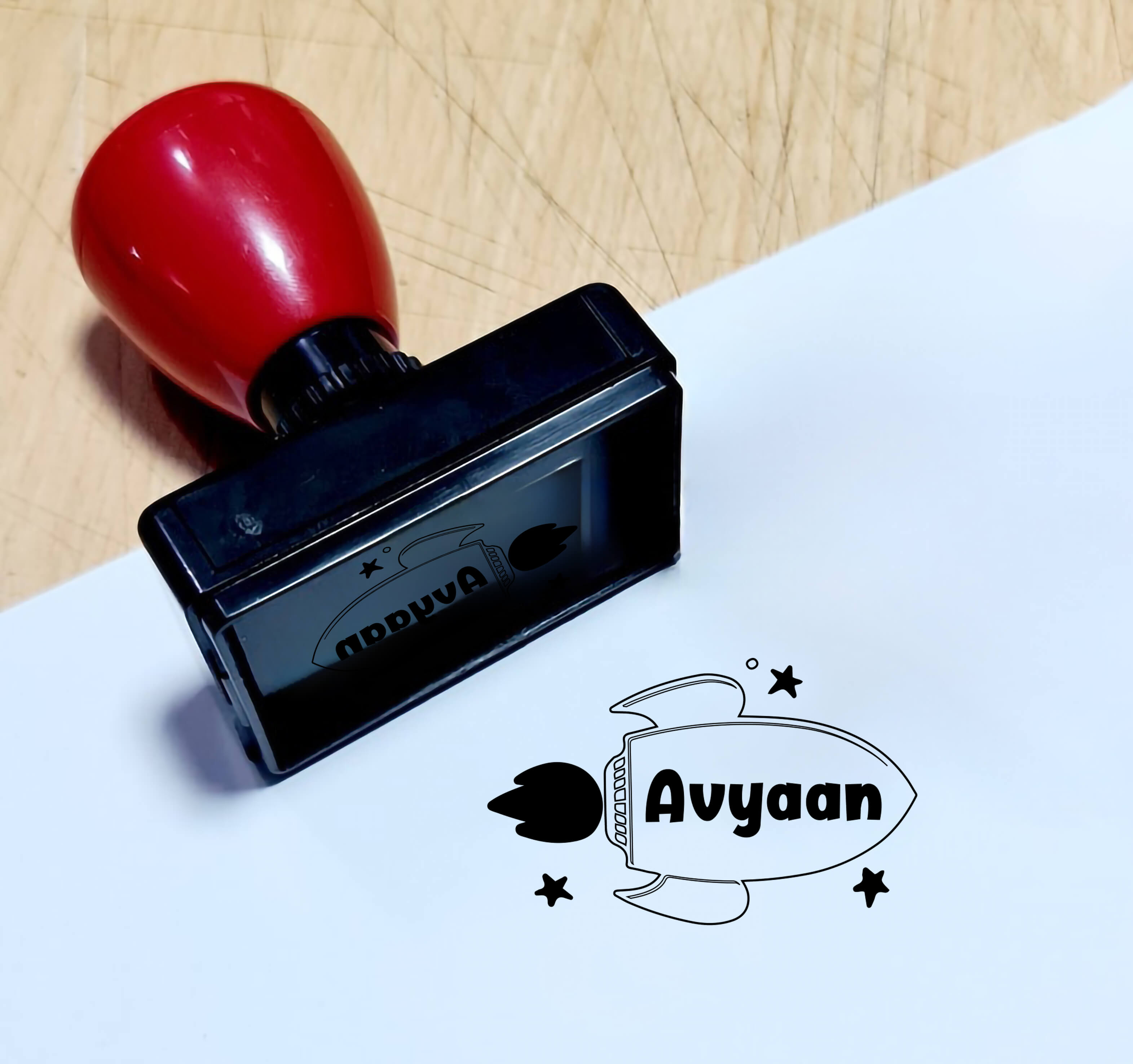 Stamps - Personalised - space