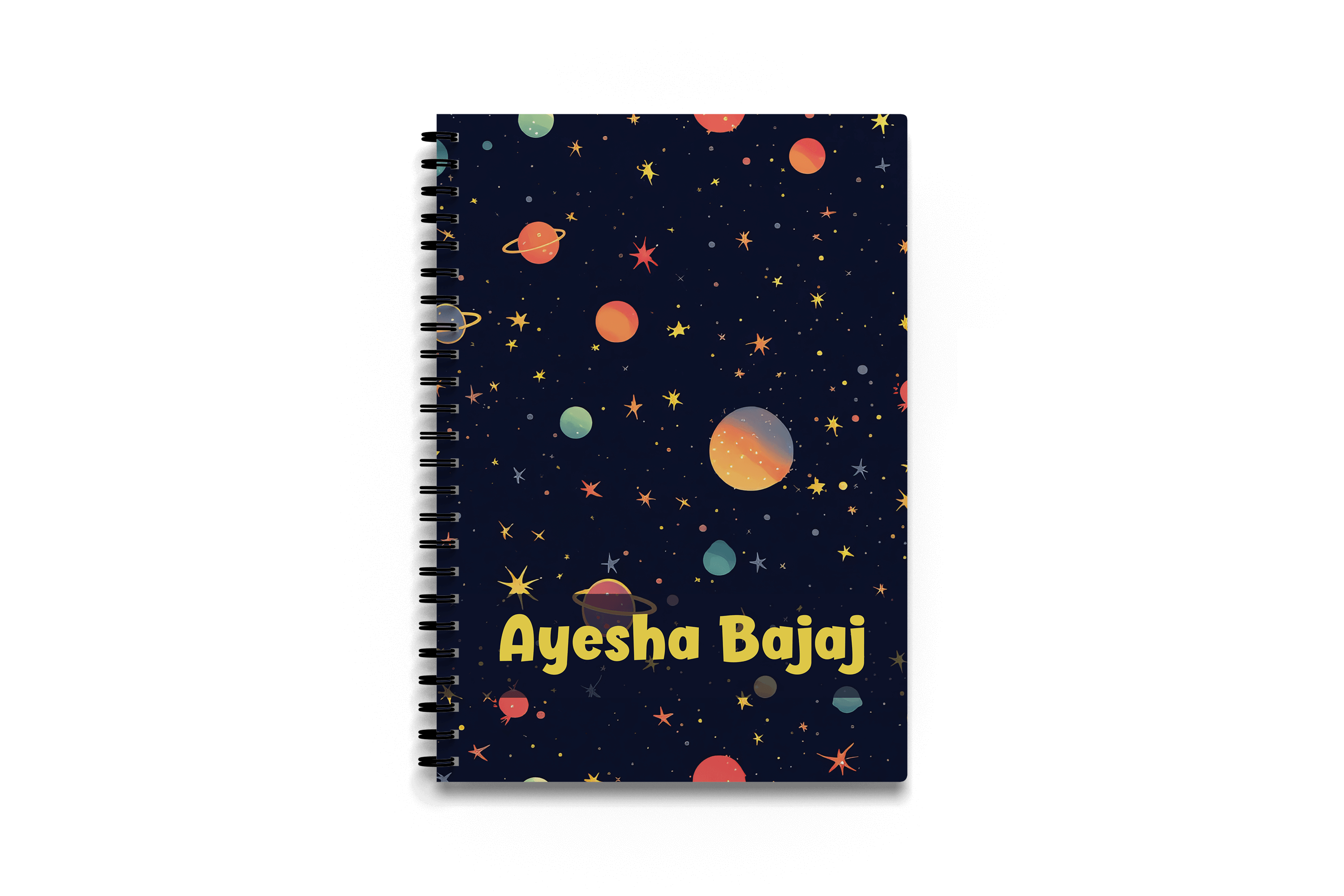 Personalised Notebook - Space