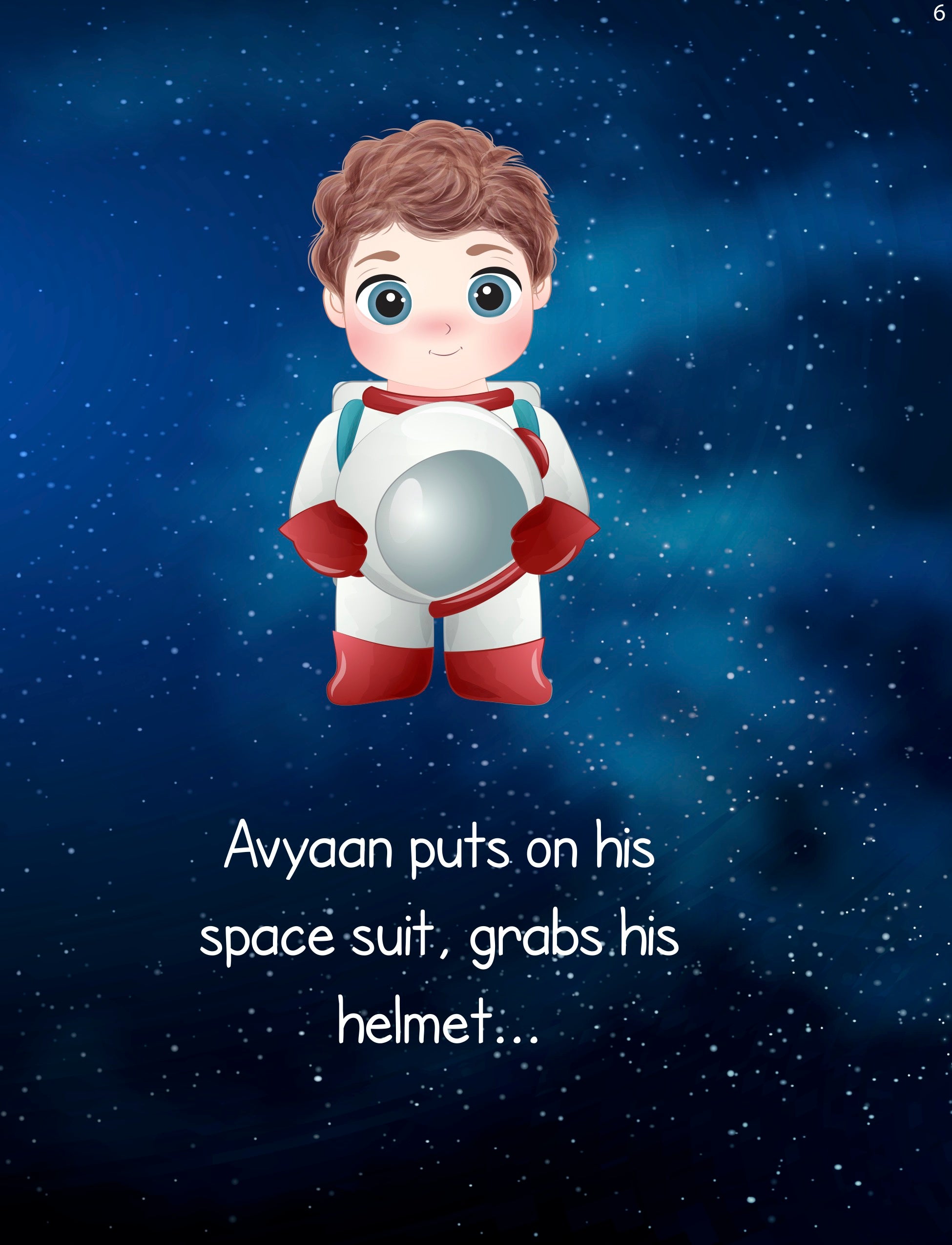 Space Book - Personalised