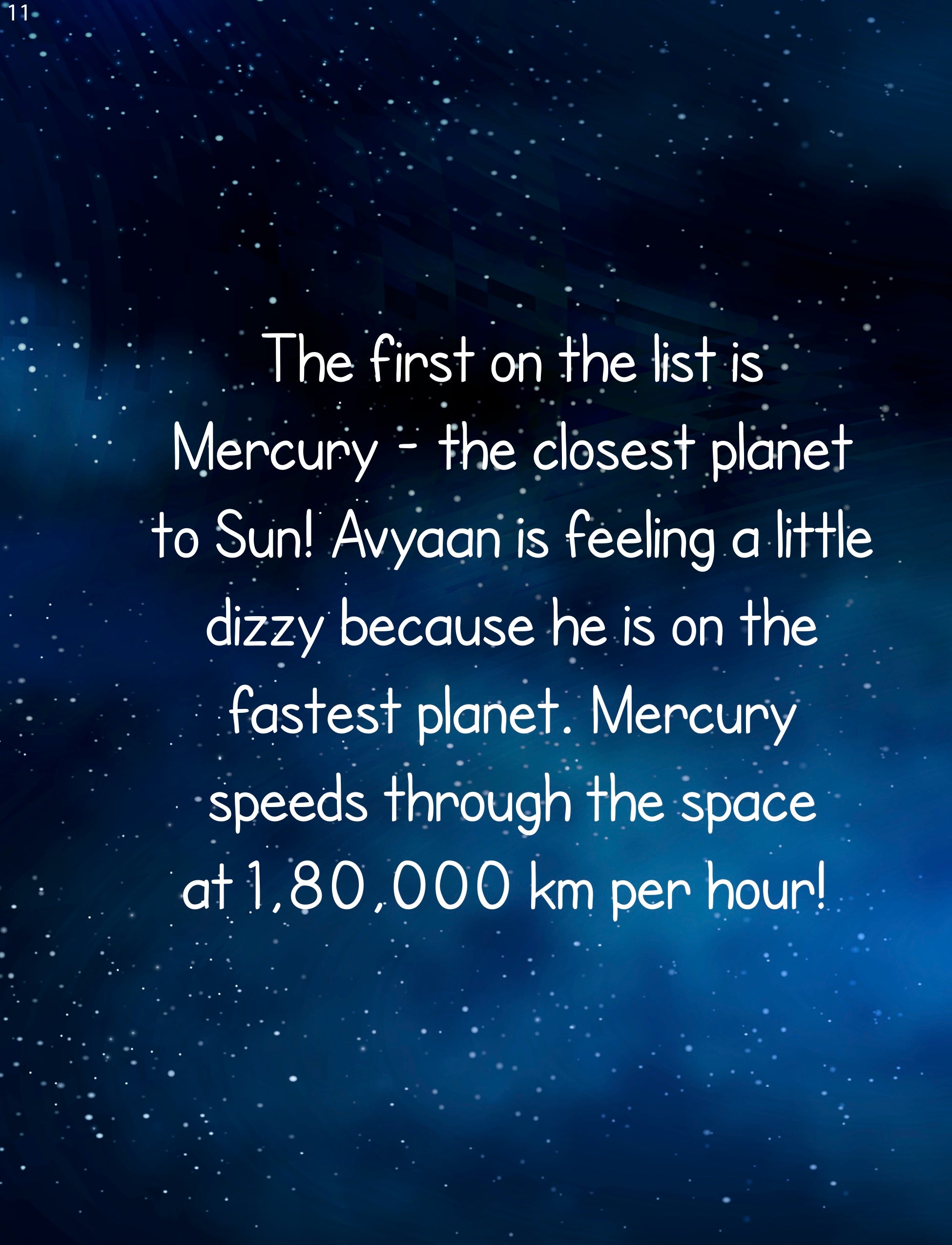 Space Book - Personalised