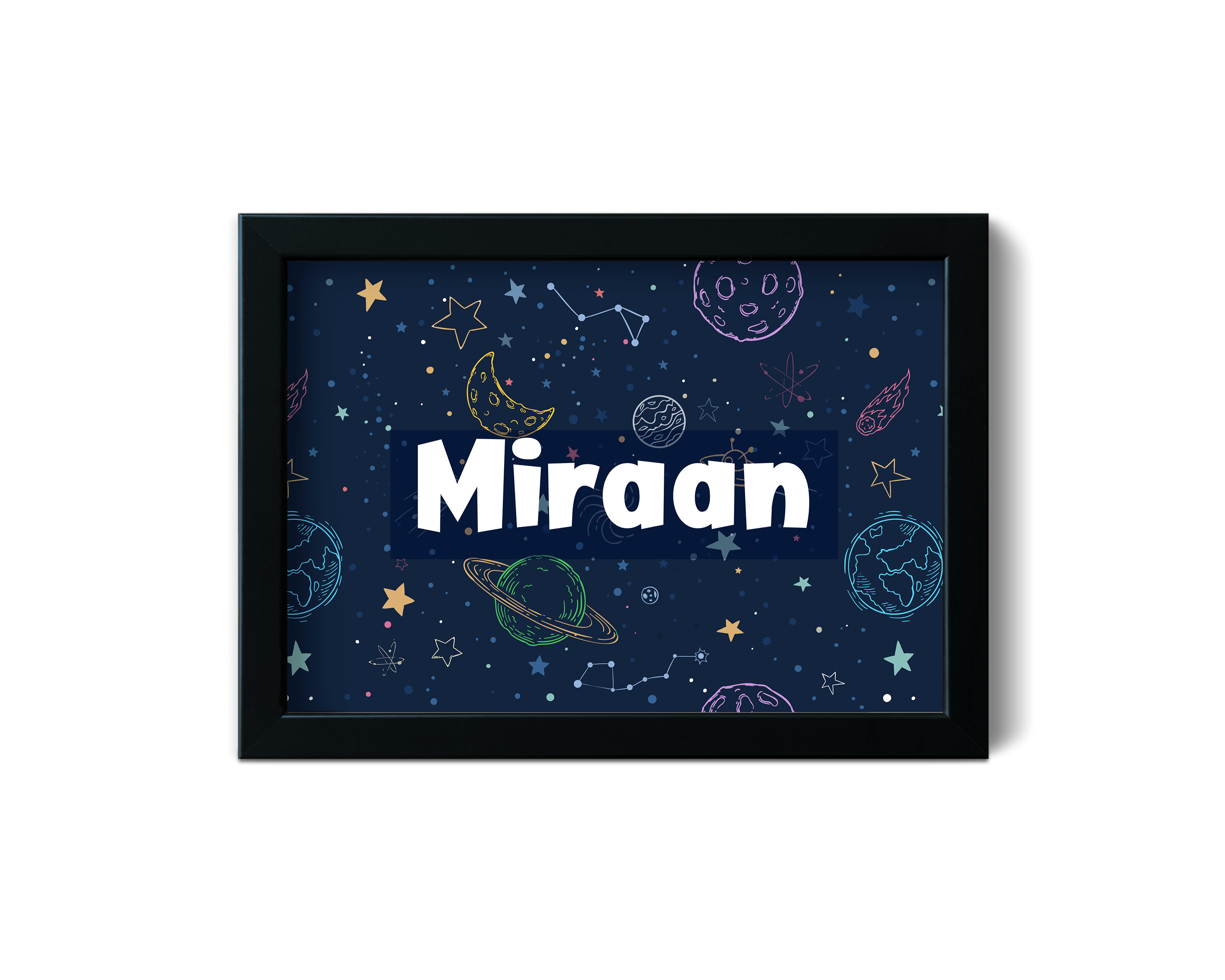 Name Frame - Personalised - Space