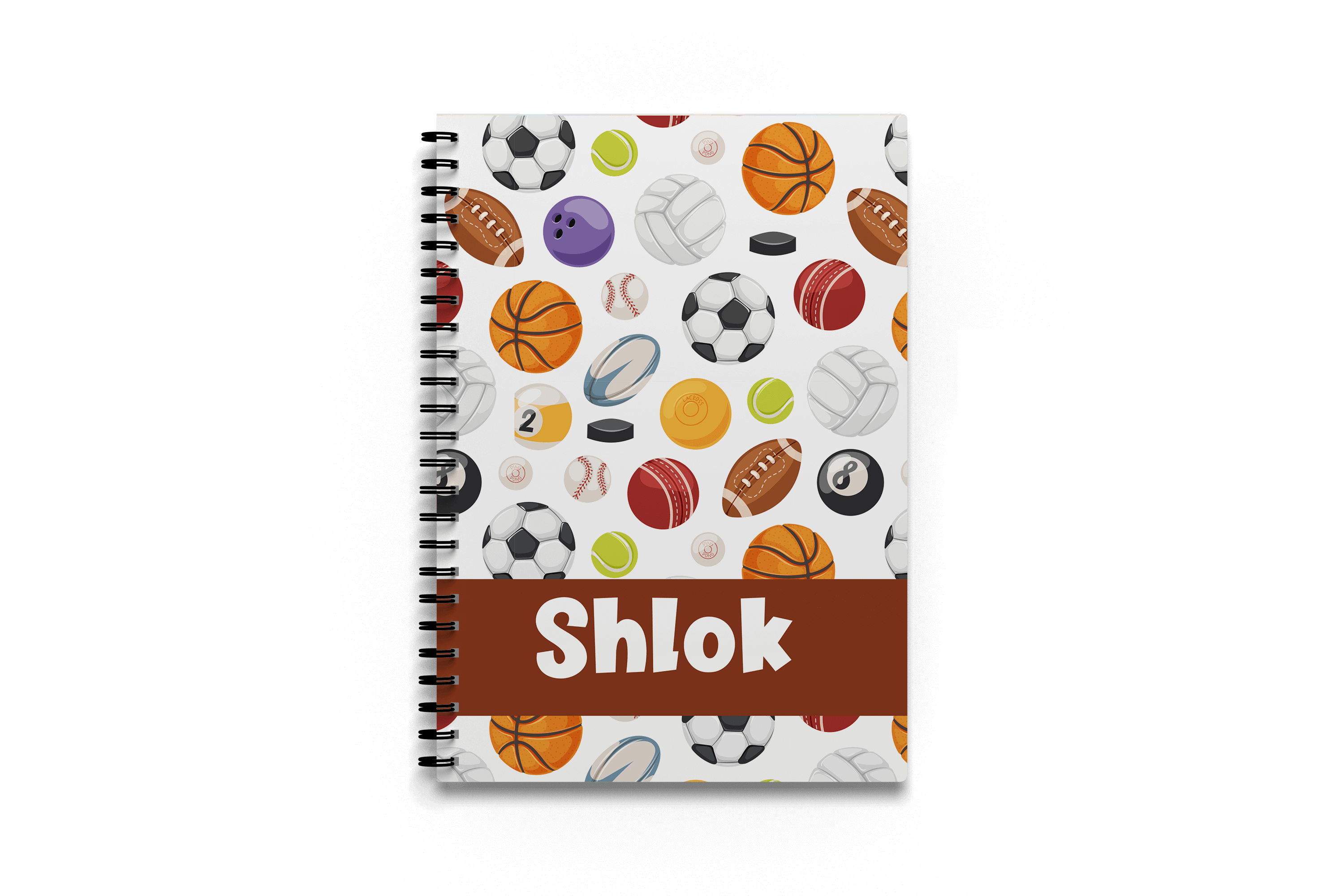 Personalised Notebook - Sports