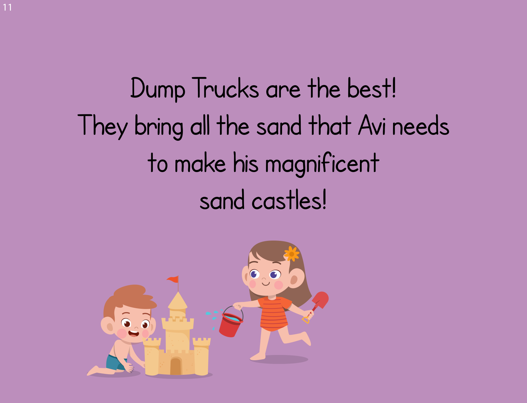 Trucks Storybook - Personalised