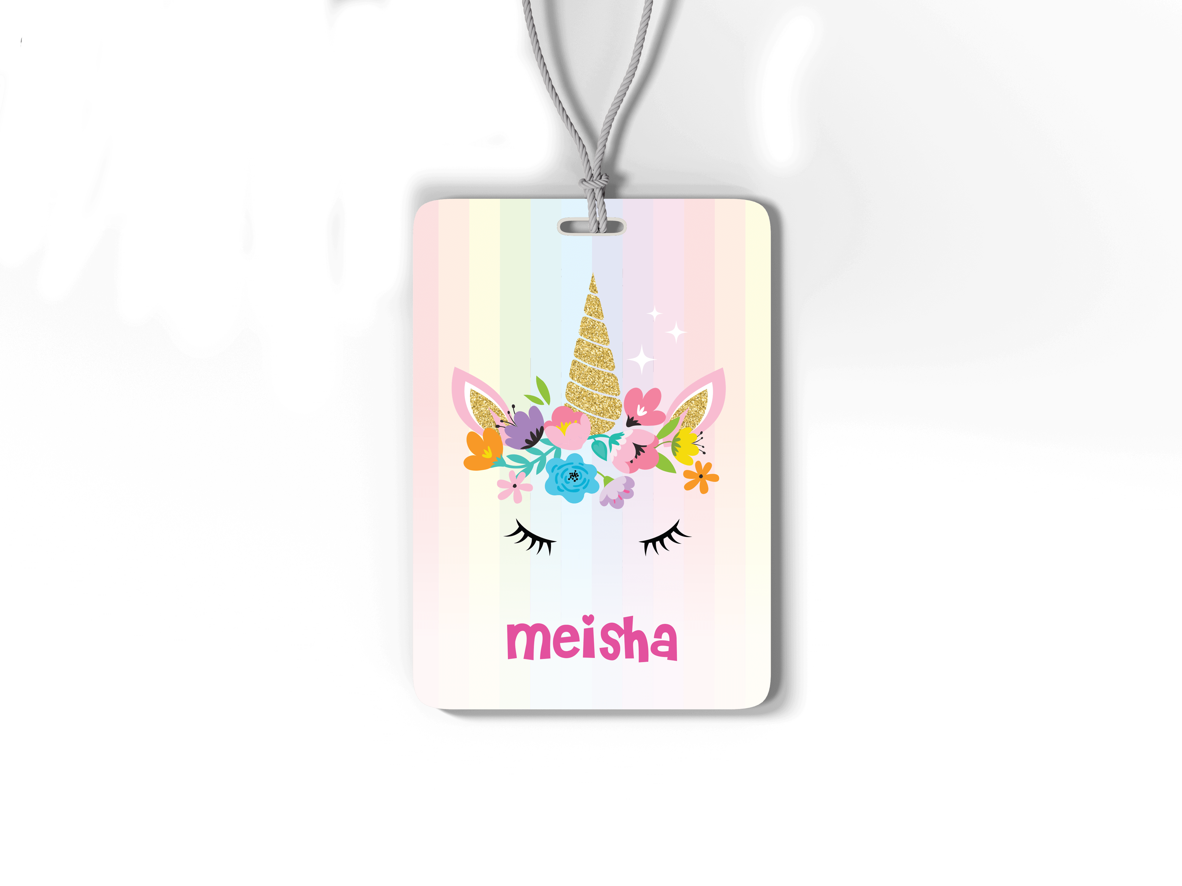 Bag Tag - Personalised - Unicorn