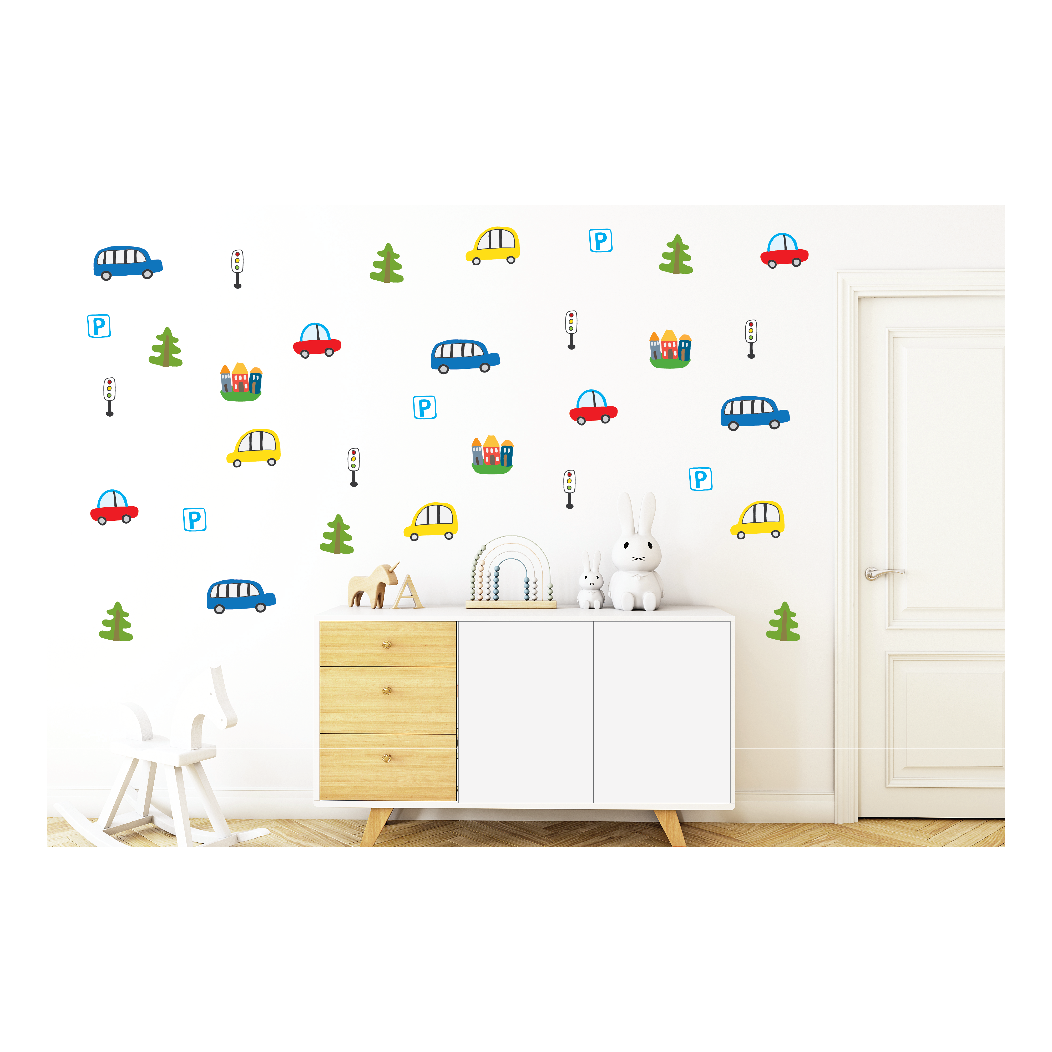 Wall Stickers - cars (20 stickers)