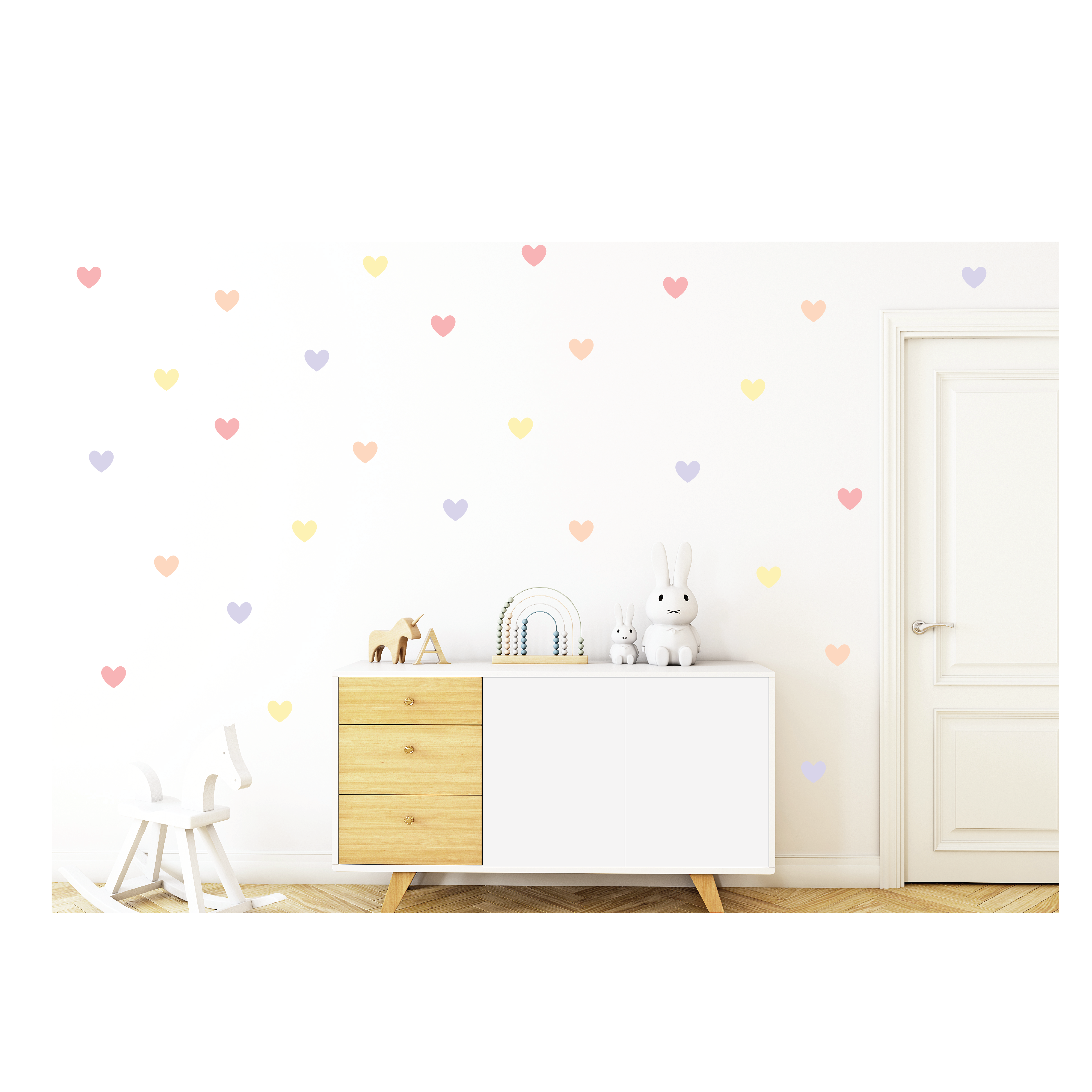 Wall Stickers - heart (20 stickers)