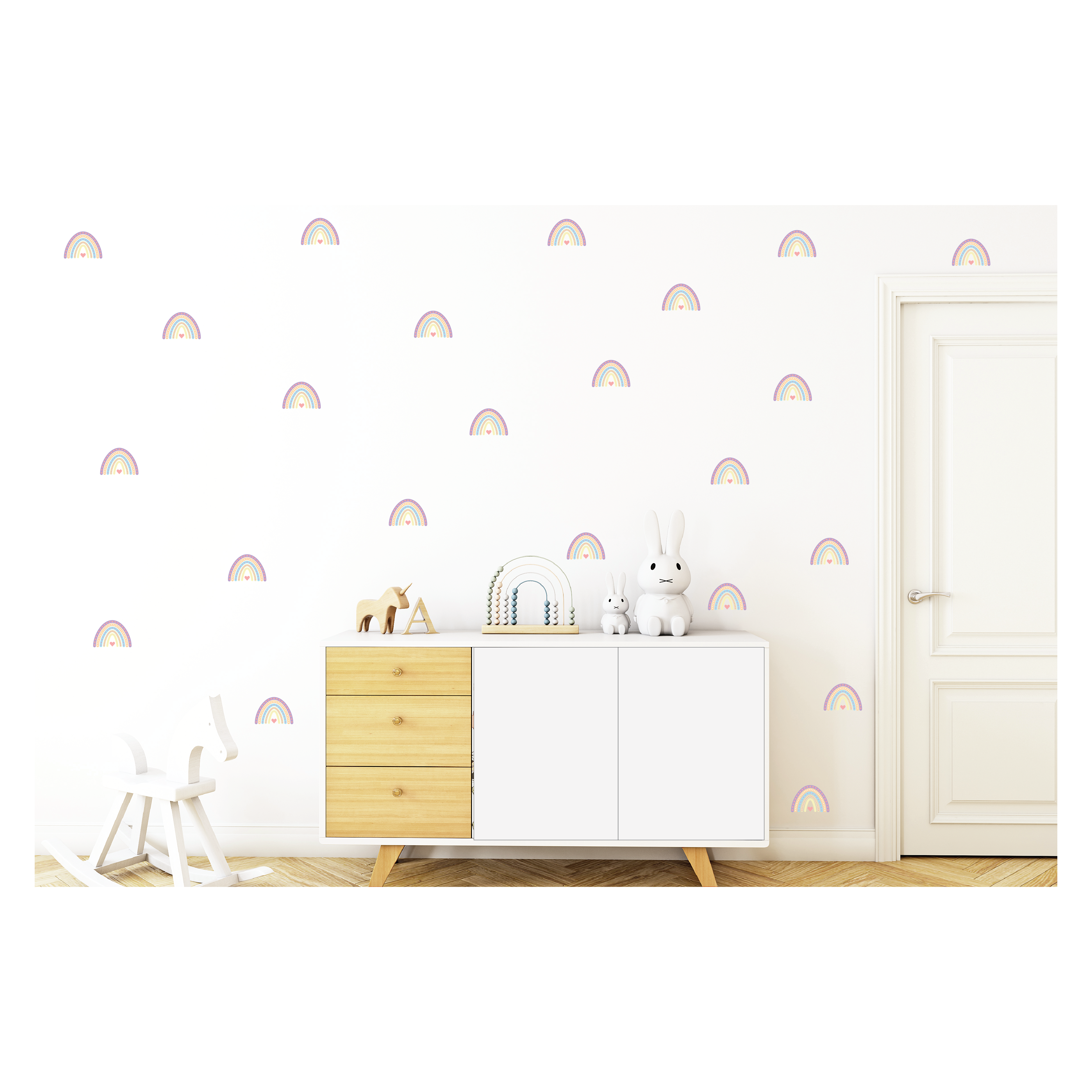Wall Stickers - Rainbow (20 stickers)